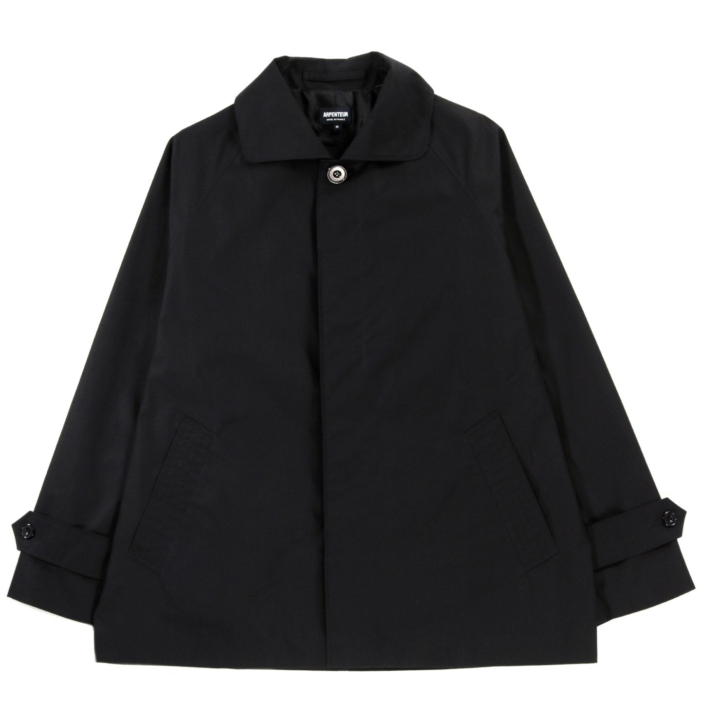 ARPENTEUR UTILE COAT BLACK VENTILE COTTON