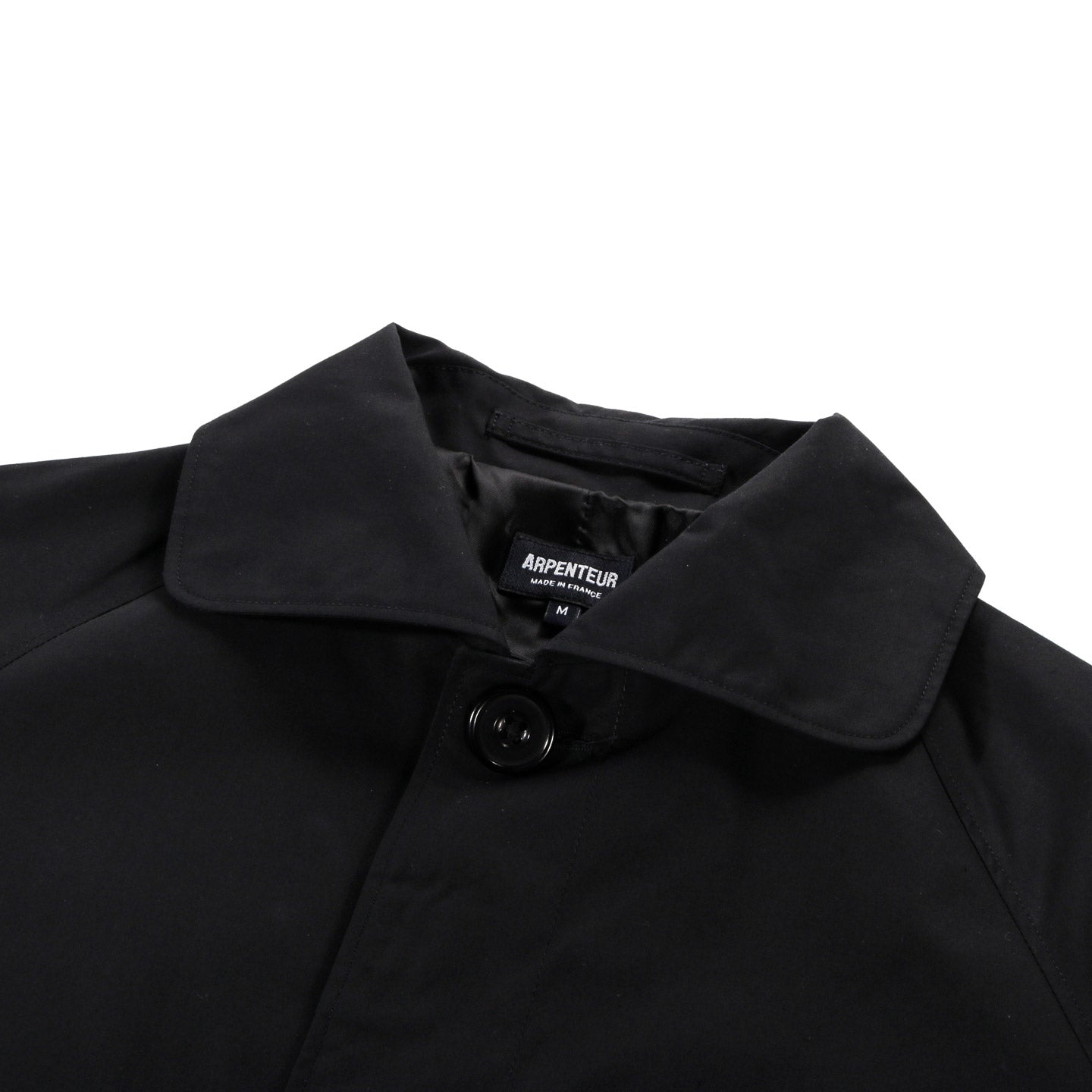 ARPENTEUR UTILE COAT BLACK VENTILE COTTON