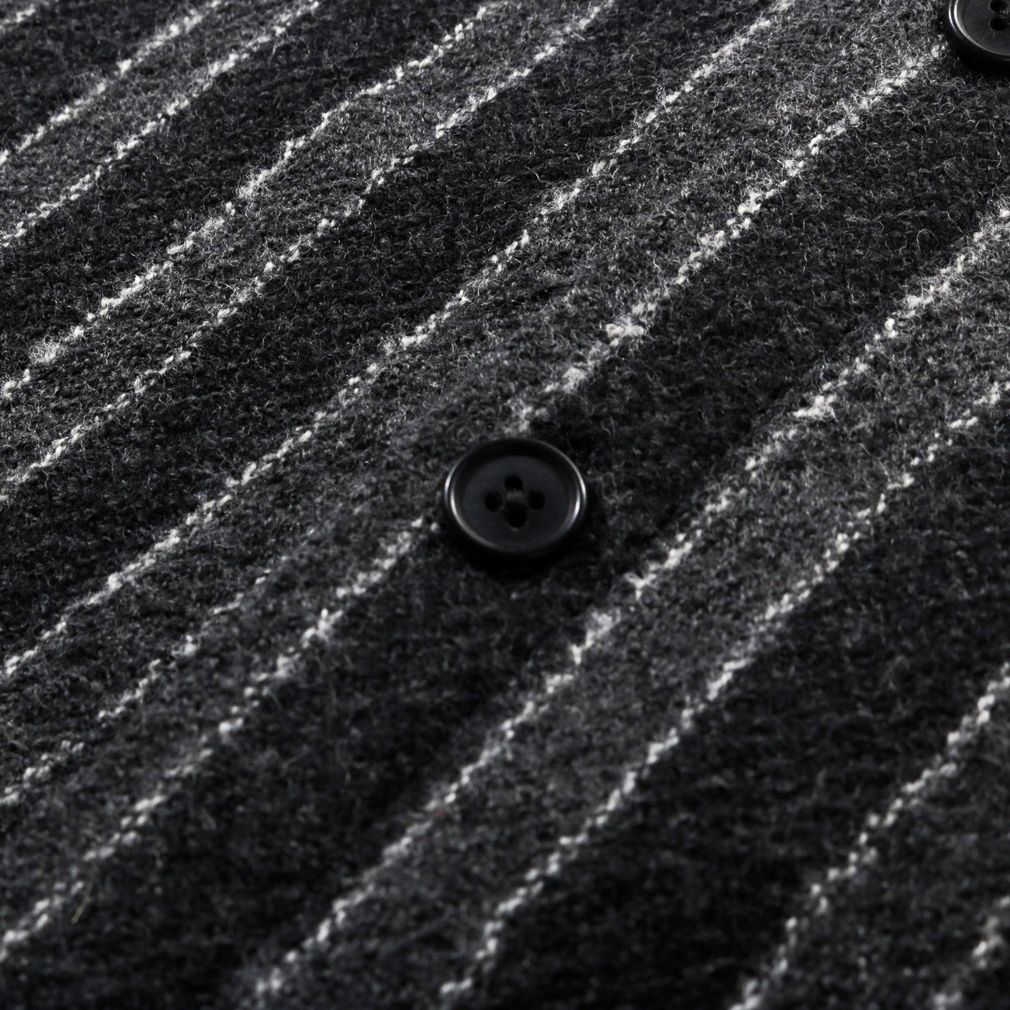 ARCHIE SUNDAY SHIRT GREY WOOL STRIPE