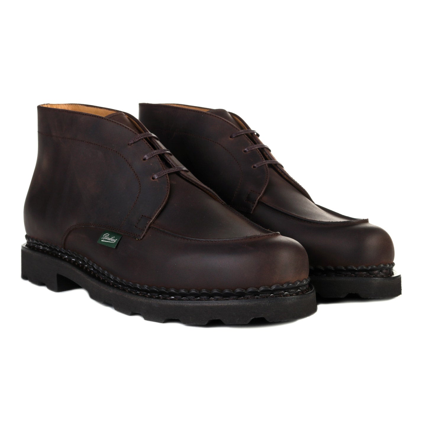 ARPENTEUR PARABOOT CHUKKA OILED CALF NUBUCK BROWN