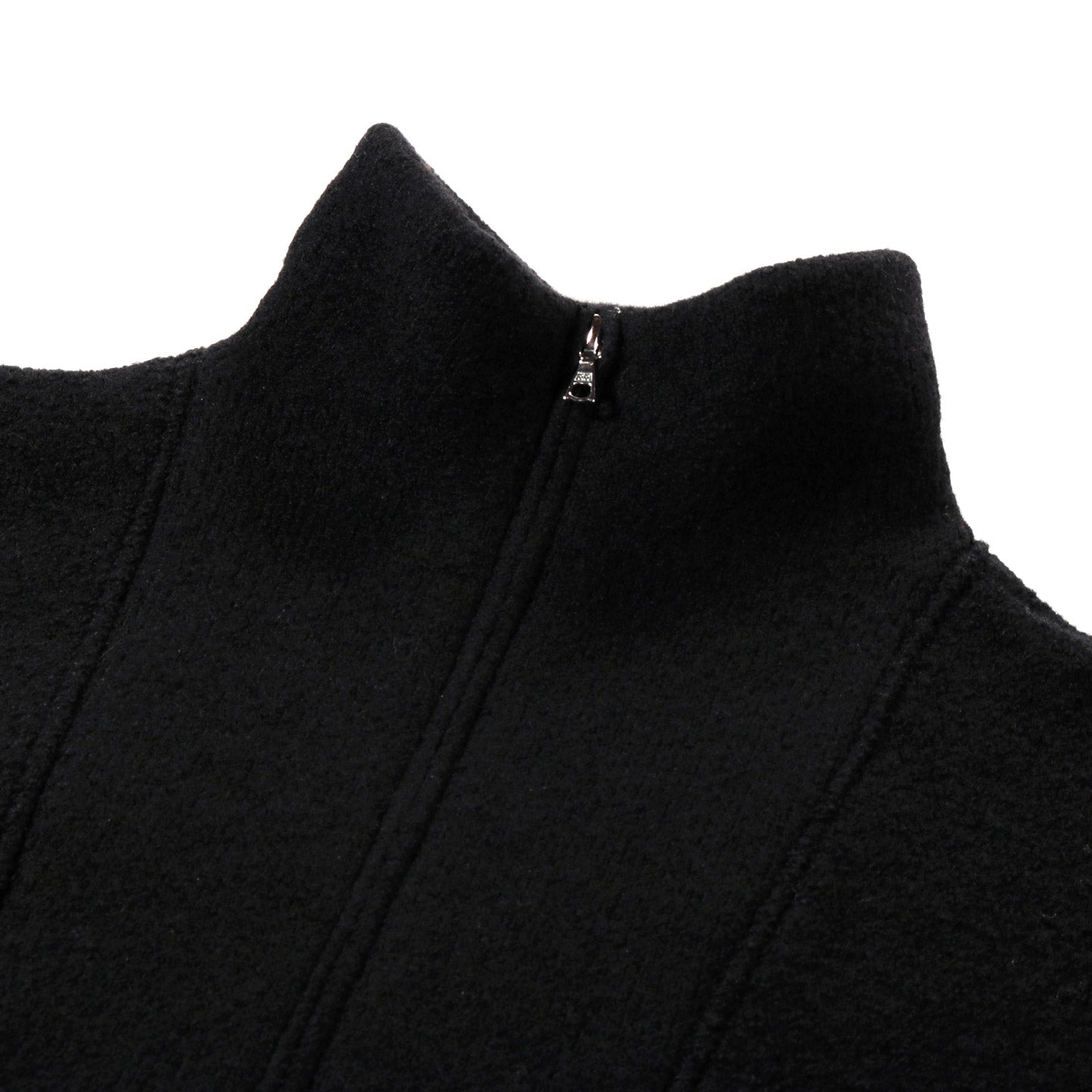 ARPENTEUR CAM SWEATER FELTED WOOL BLACK