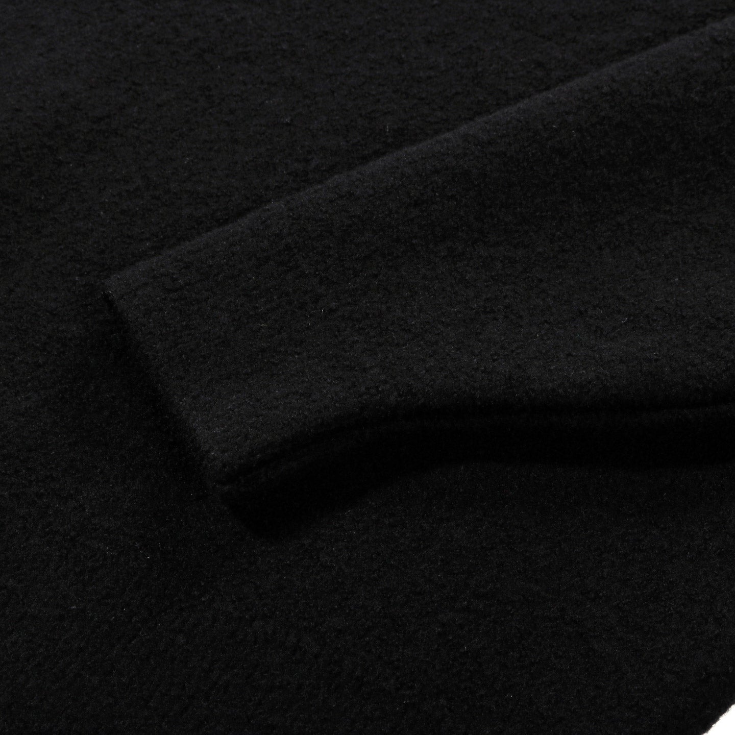 ARPENTEUR CAM SWEATER FELTED WOOL BLACK
