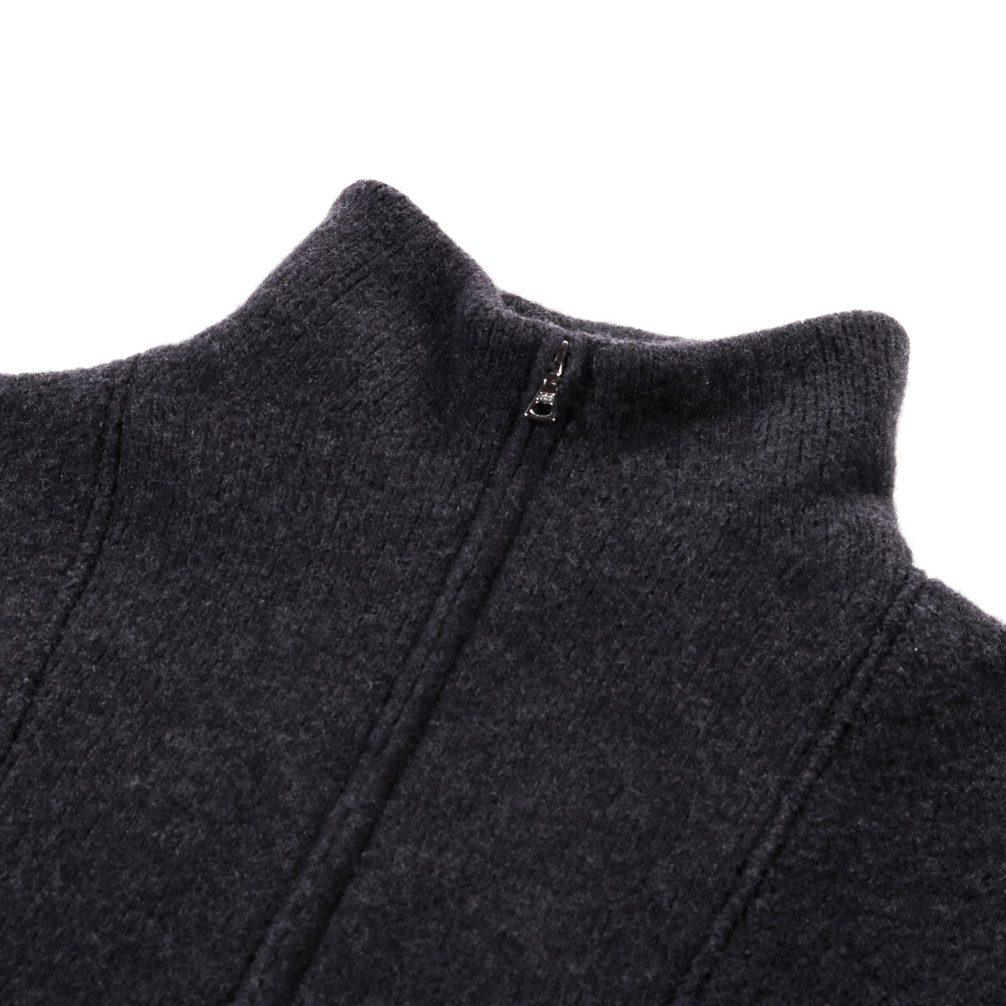 ARPENTEUR CAM SWEATER FELTED WOOL CHARCOAL