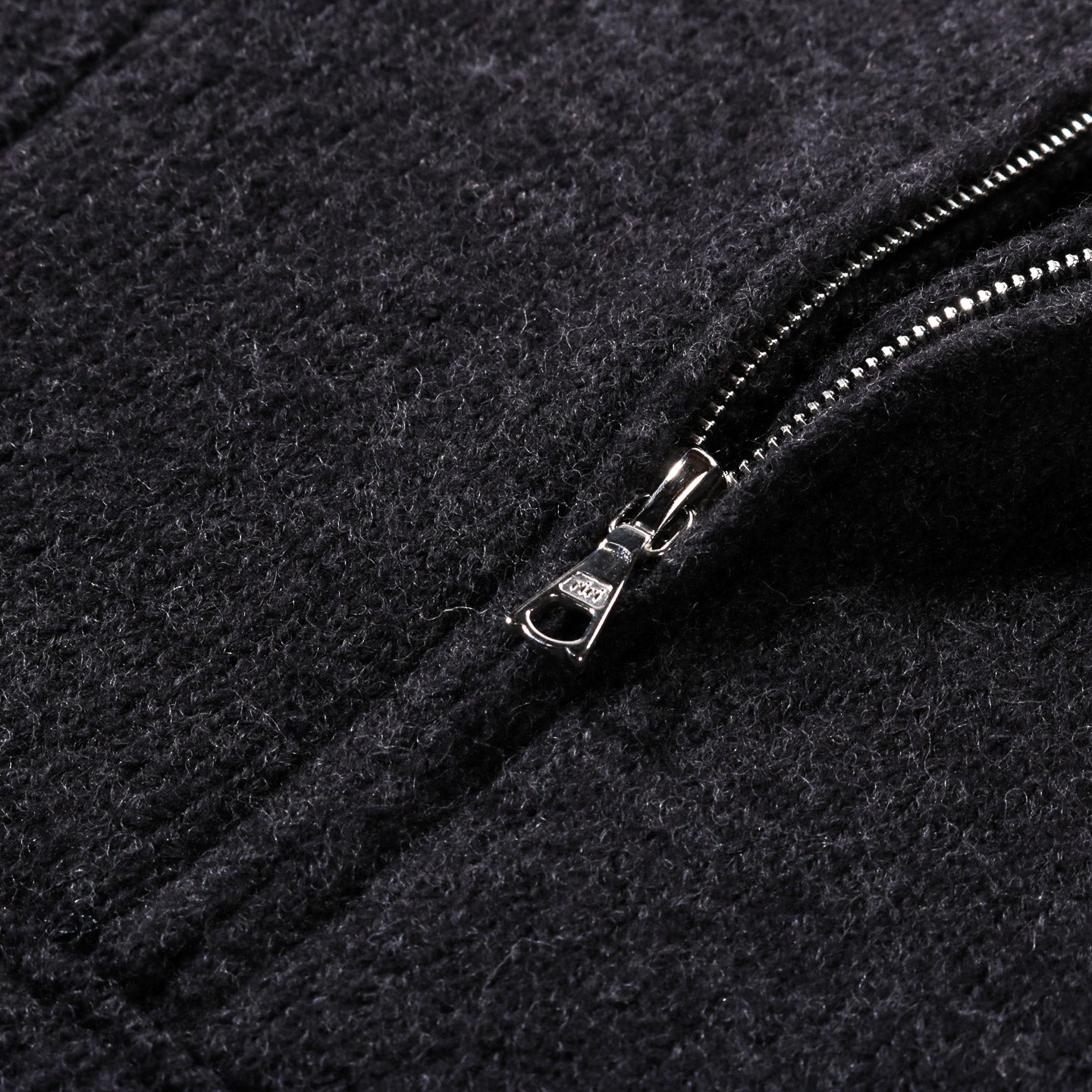 ARPENTEUR CAM SWEATER FELTED WOOL CHARCOAL