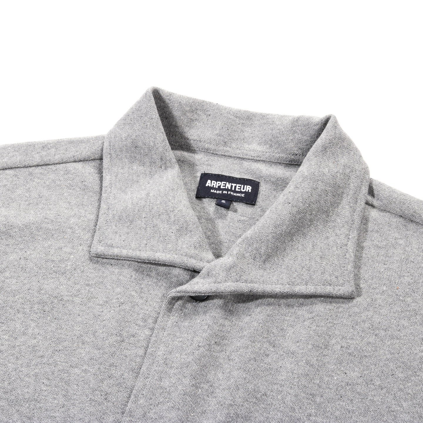 ARPENTEUR CORAL SHIRT GREY MELANGE