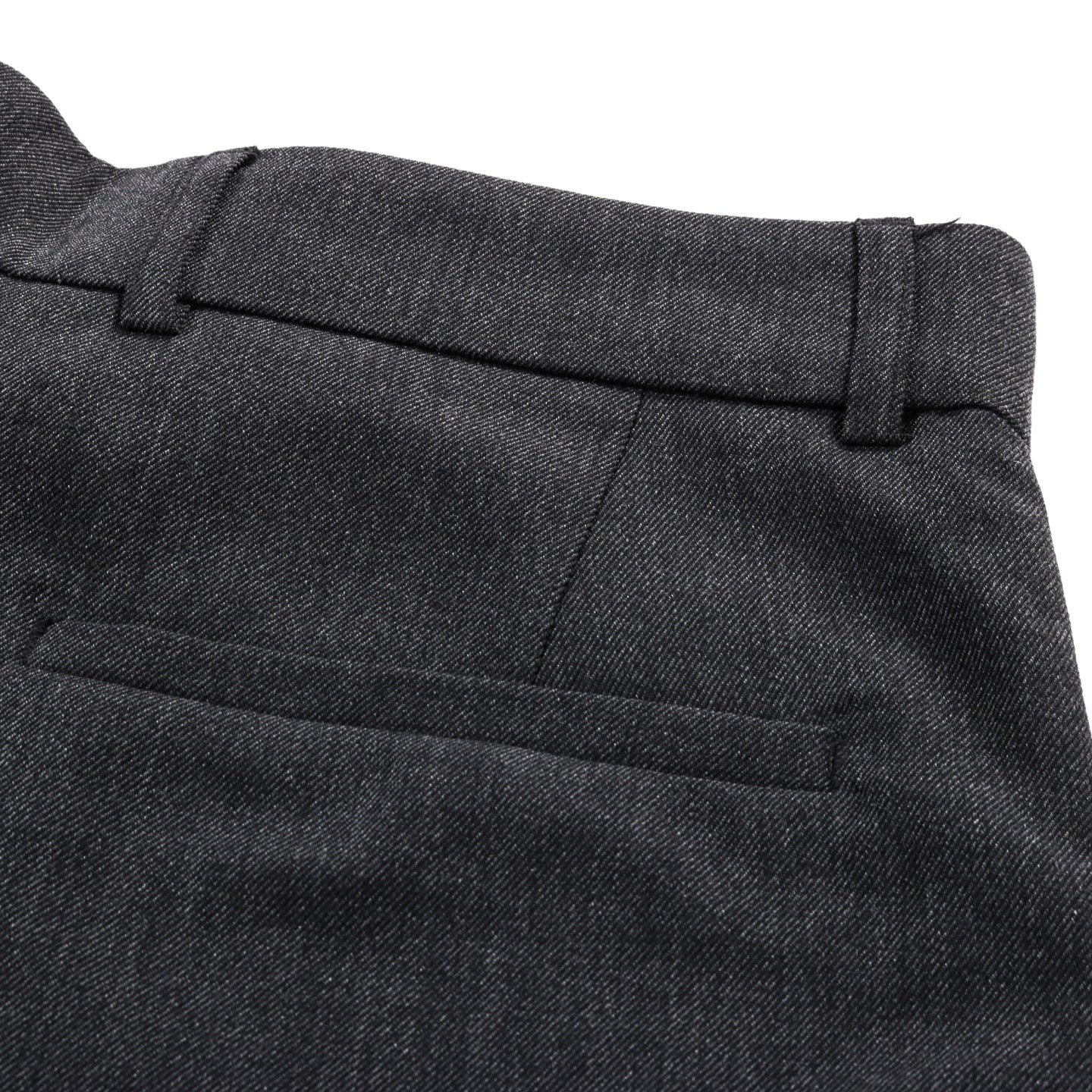 ARPENTEUR FOX PANT WOOL GABARDINE CHARCOAL