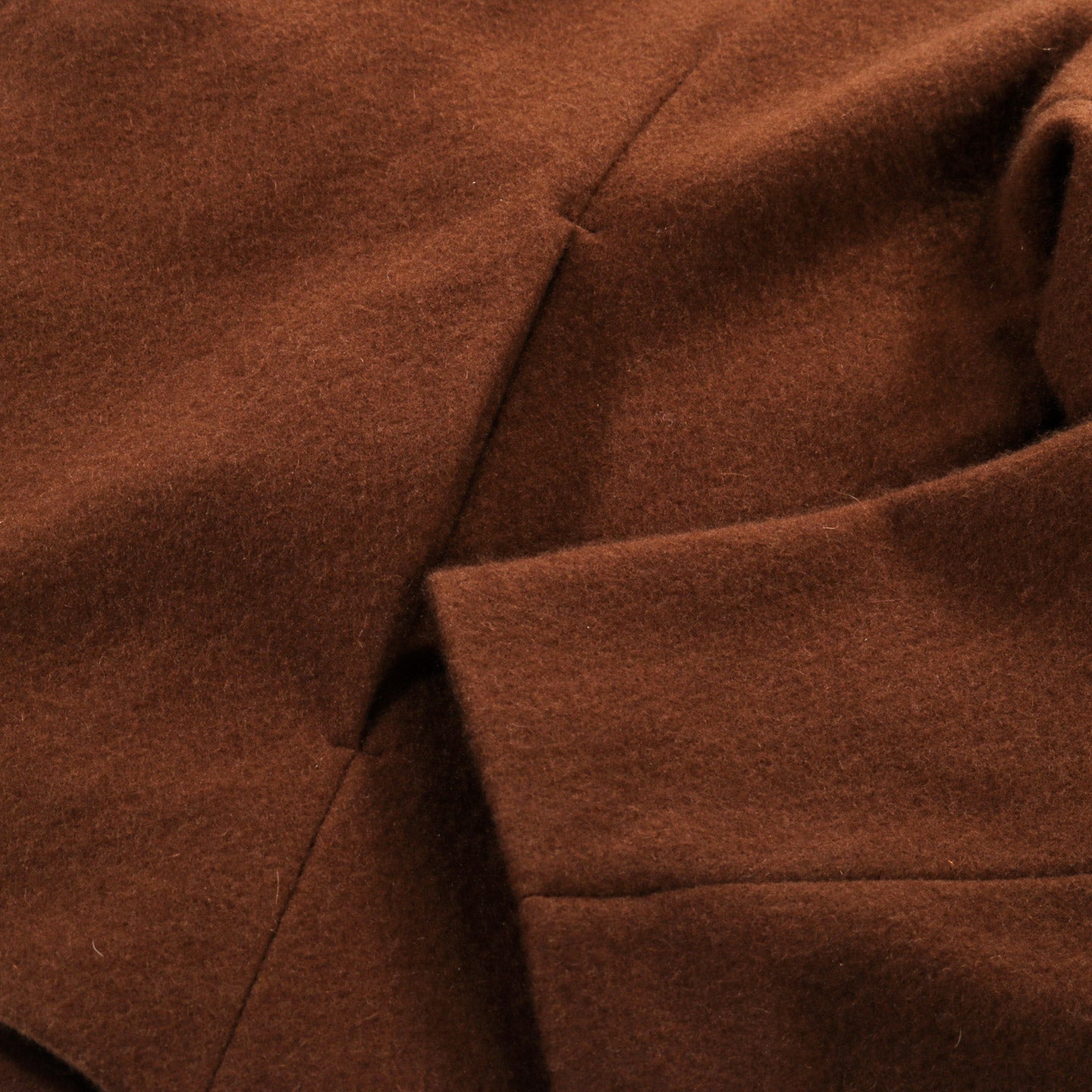 ARPENTEUR LUX JACKET SHAGGY WOOL TOBACCO
