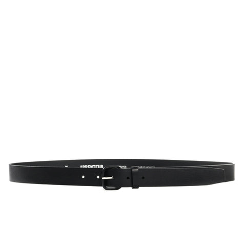 ARPENTEUR LOGIC LEATHER BELT BLACK