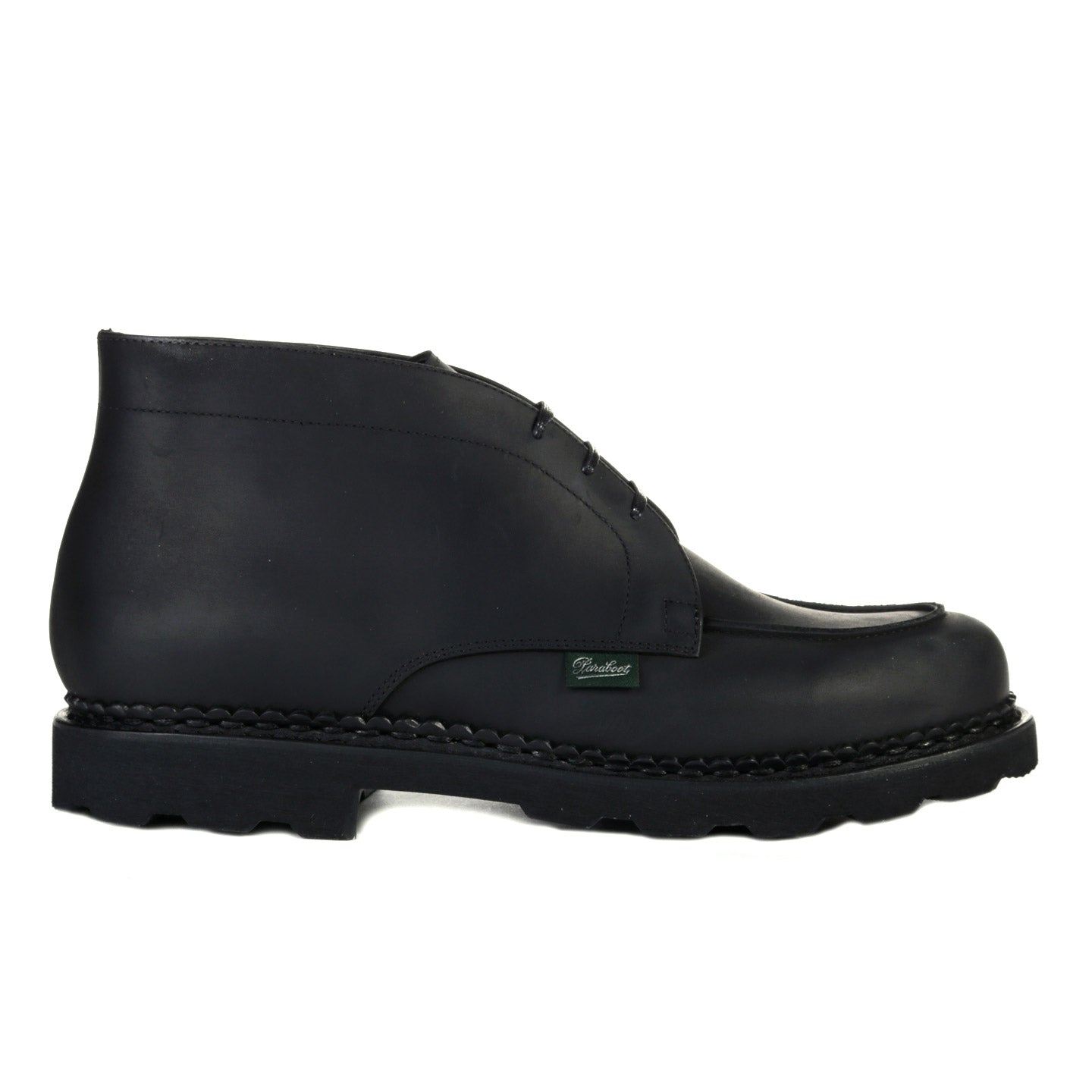 ARPENTEUR PARABOOT CHUKKA OILED CALF NUBUCK BLACK