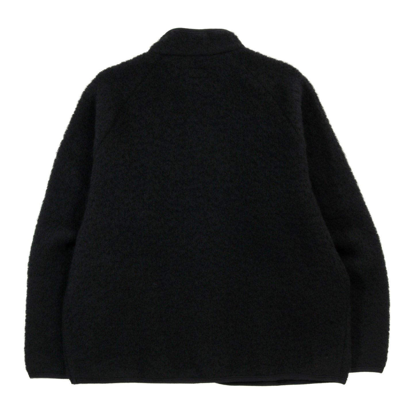 ARPENTEUR CONTOUR JACKET SHAGGY WOOL BLACK