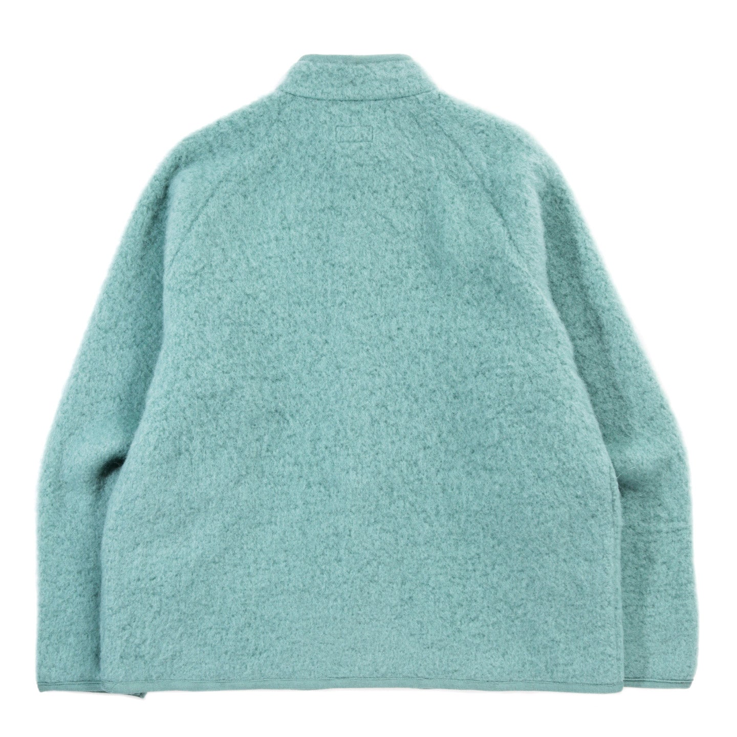 ARPENTEUR CONTOUR JACKET SHAGGY WOOL TURQUOISE