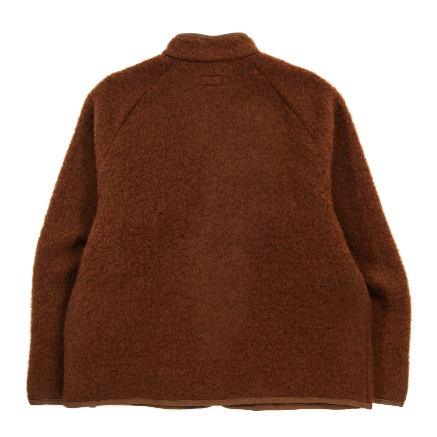 ARPENTEUR CONTOUR JACKET SHAGGY WOOL TOBACCO