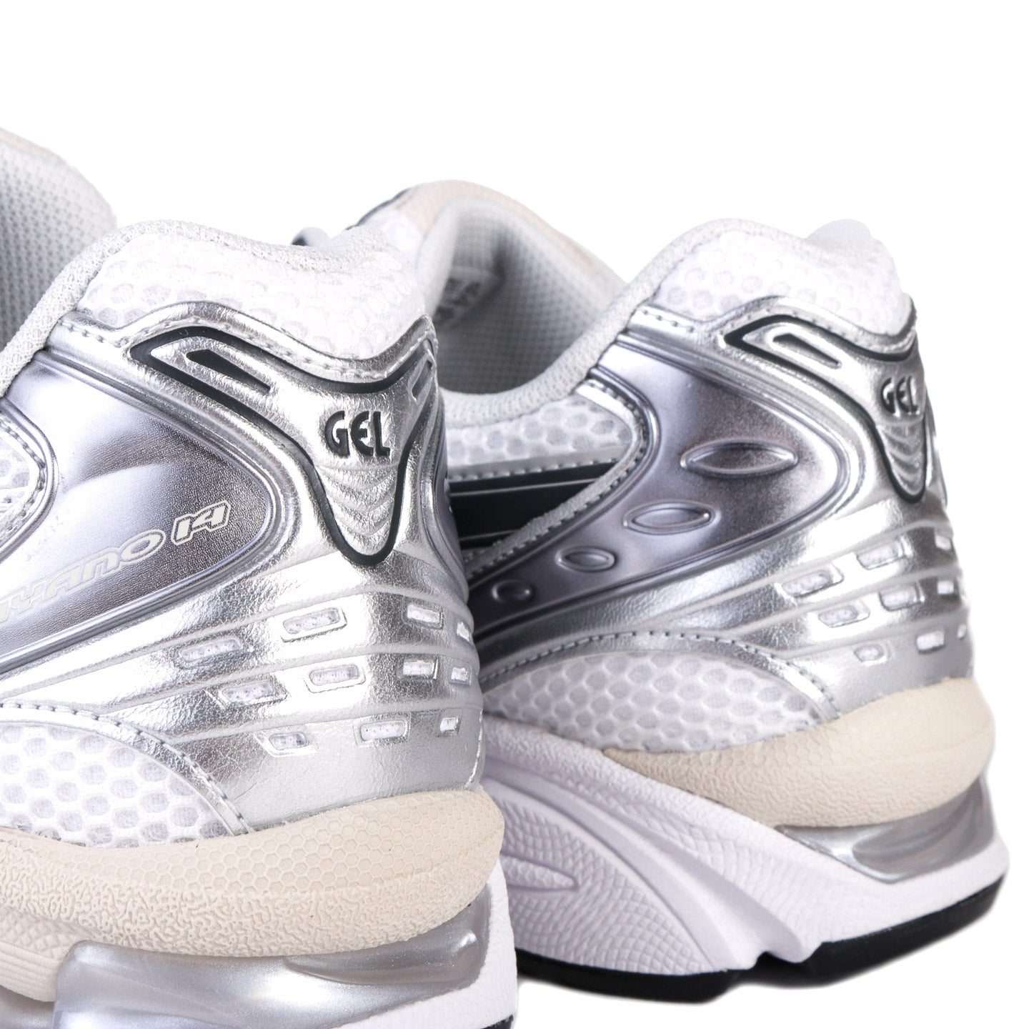 ASICS GEL-KAYANO 14 WHITE / GRAPHITE GREY