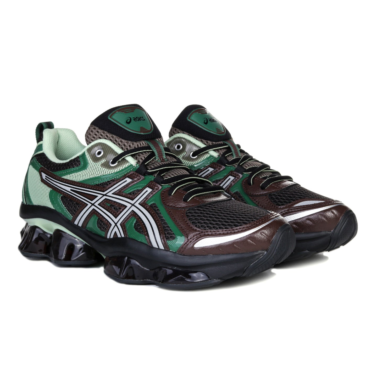 ASICS GEL-QUANTUM KINETIC DARK SEPIA / SHAMROCK GREEN