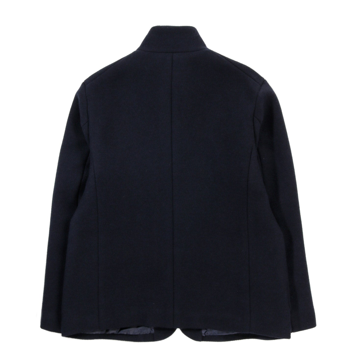 BLUE BLUE JAPAN DOBBY MELTON WOOL 5B JACKET DARK NAVY