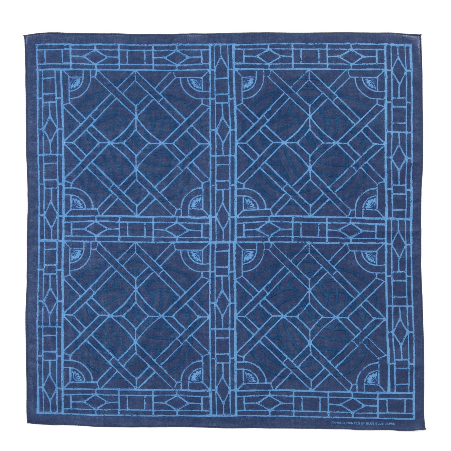 BLUE BLUE JAPAN MIZUHIKI BANDANA DARK NAVY