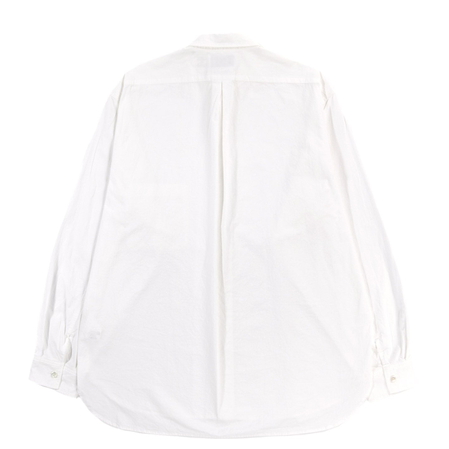 BLUE BLUE JAPAN ANTIQUE CLOTH LS SHIRT WHITE