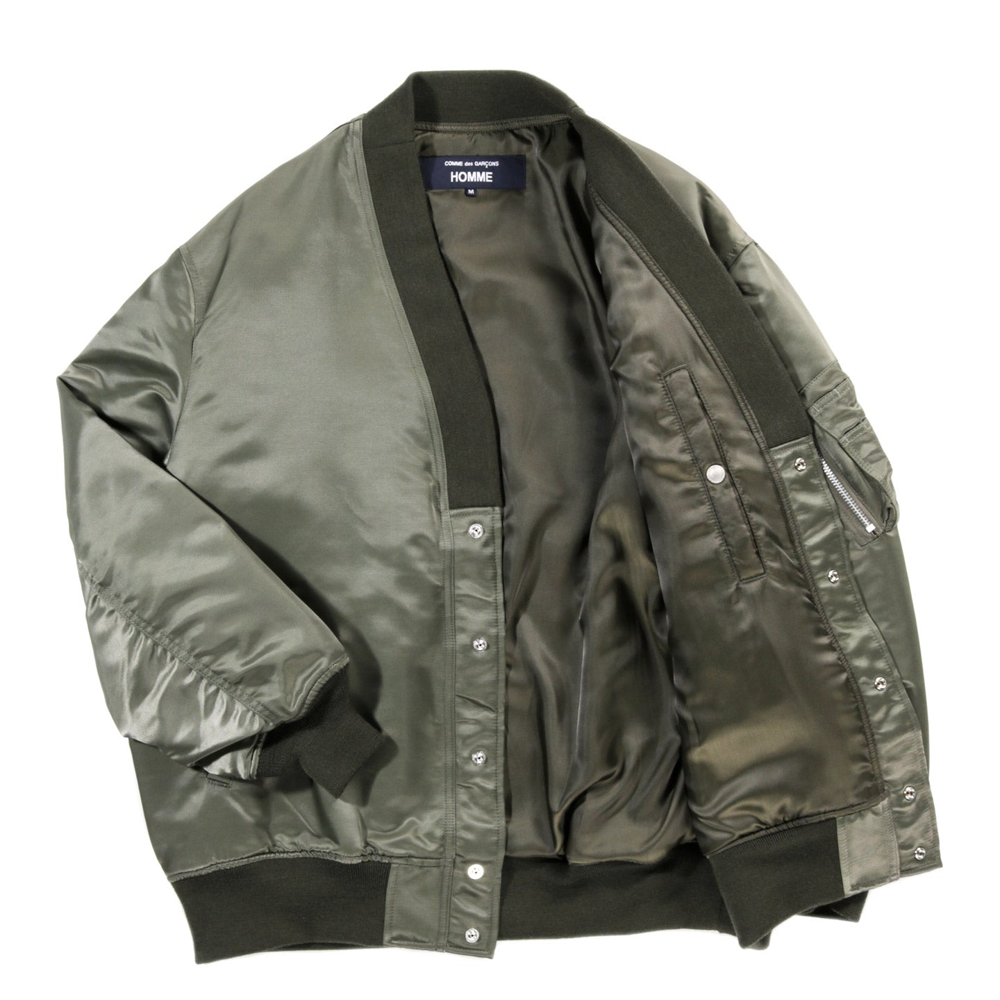 COMME DES GARCONS HOMME J023 BOMBER JACKET KHAKI