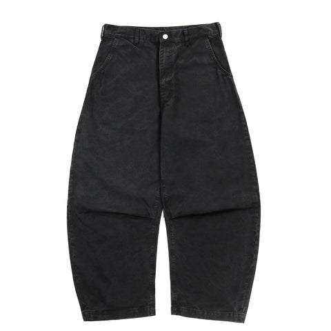 COMME DES GARCONS HOMME P008 WIDE PANT BLACK