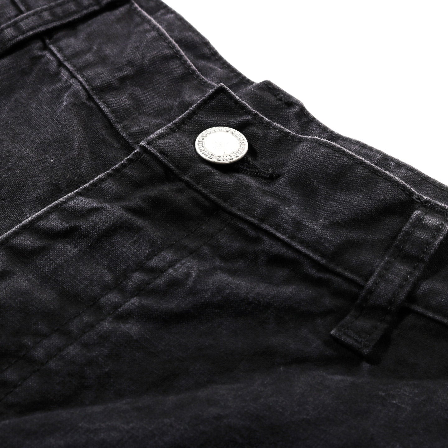 COMME DES GARCONS HOMME P008 WIDE PANT BLACK