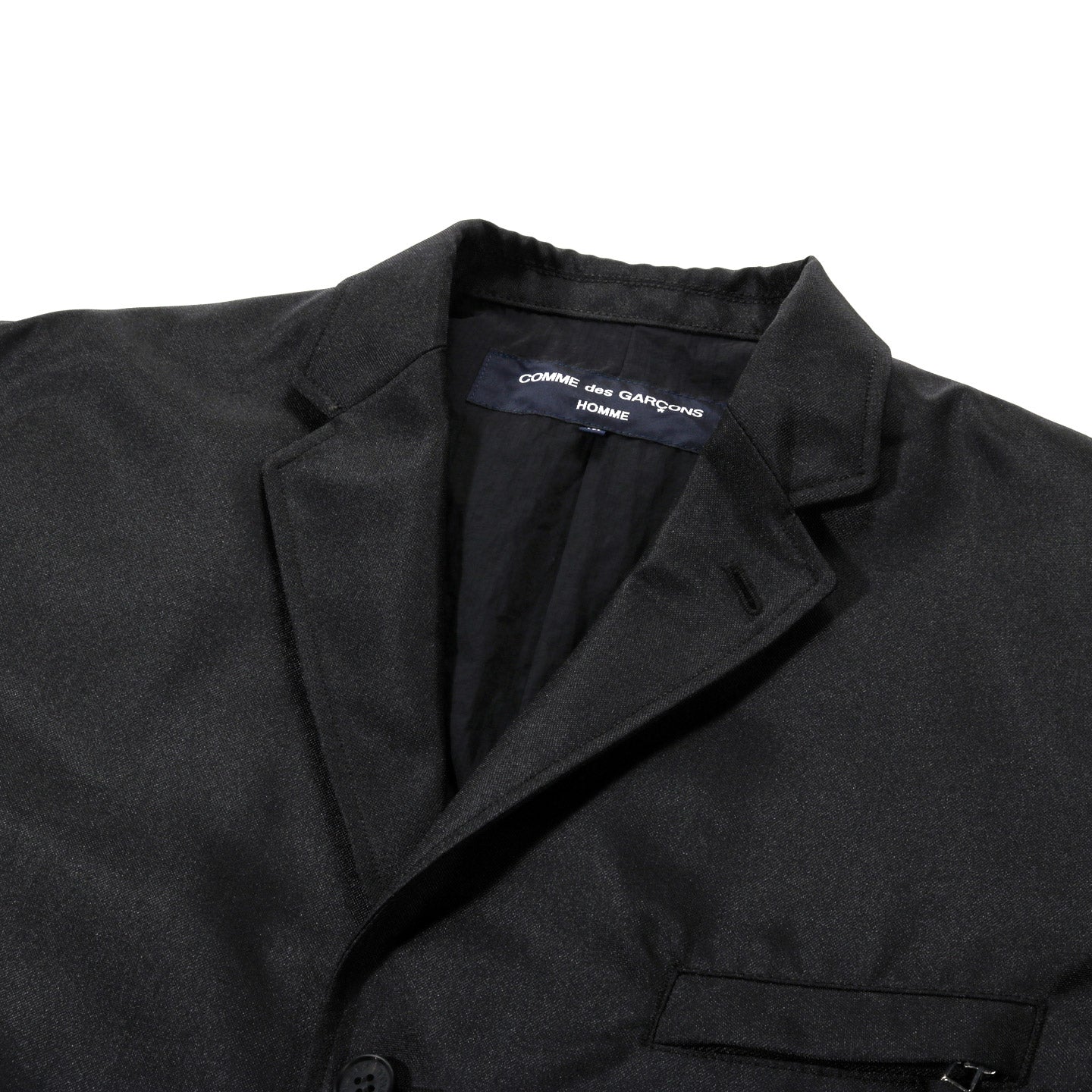 COMME DES GARCONS HOMME J004 SPORT JACKET BLACK MIX