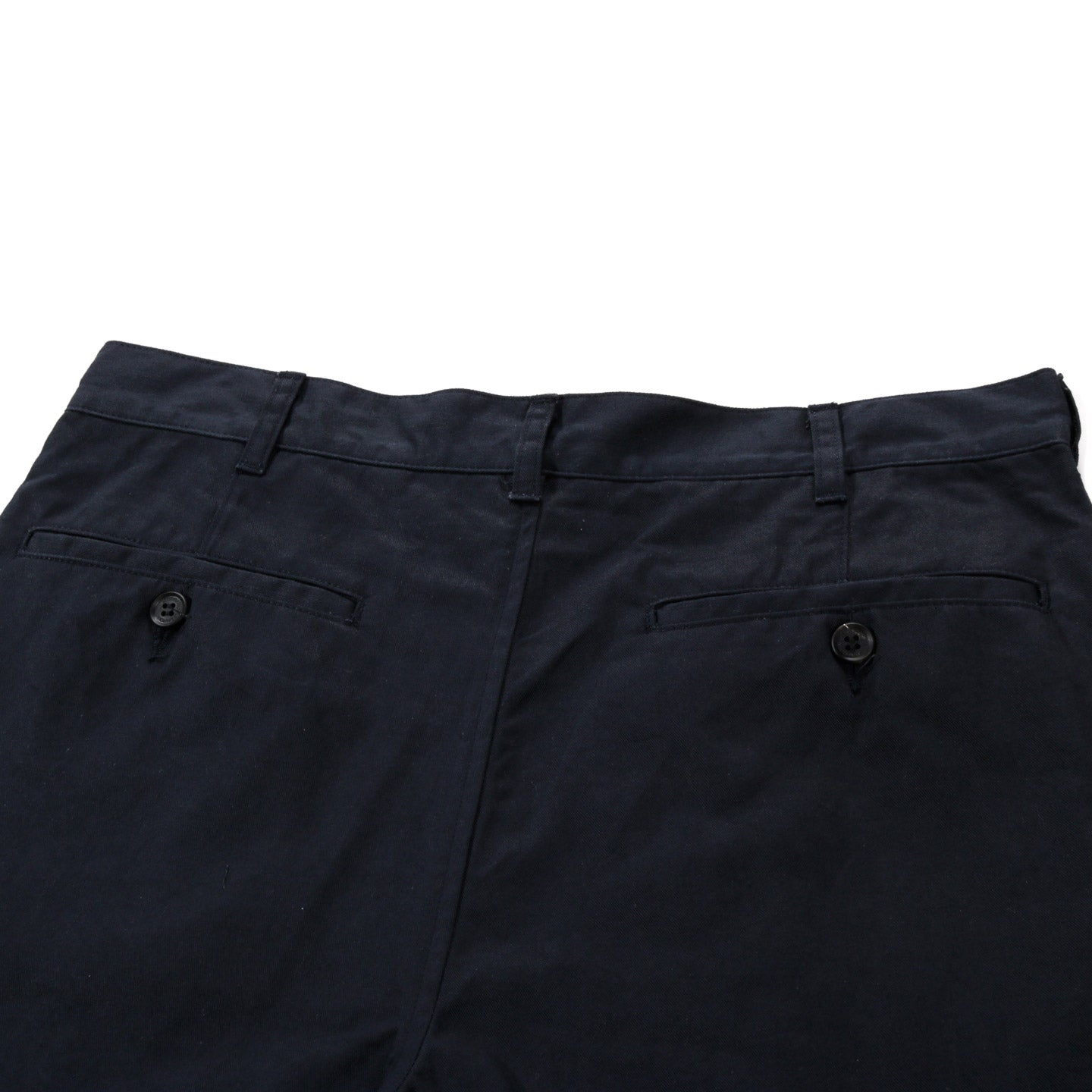 COMME DES GARCONS HOMME P028 PLEATED CHINO NAVY