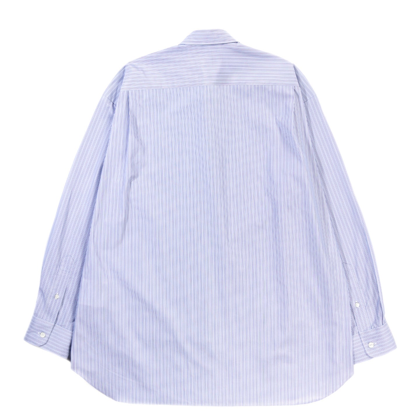 COMME DES GARCONS HOMME B010 LAYERED SHIRT WHITE / SAX / NAVY X NAVY