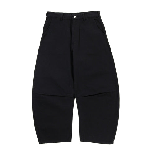 COMME DES GARCONS HOMME P015 WIDE DENIM PANTS BLACK