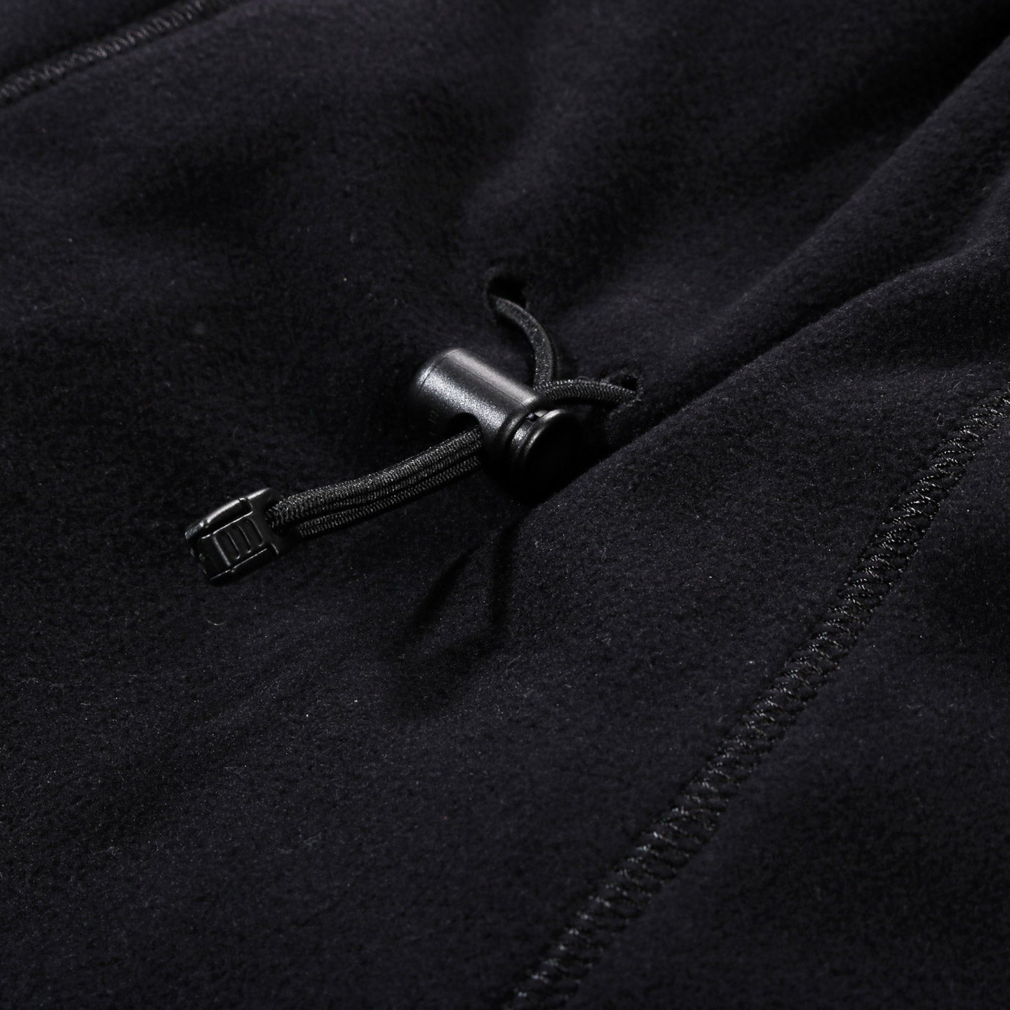 COMME DES GARCONS HOMME K401 POLARTEC WIND PRO HOOD BLACK