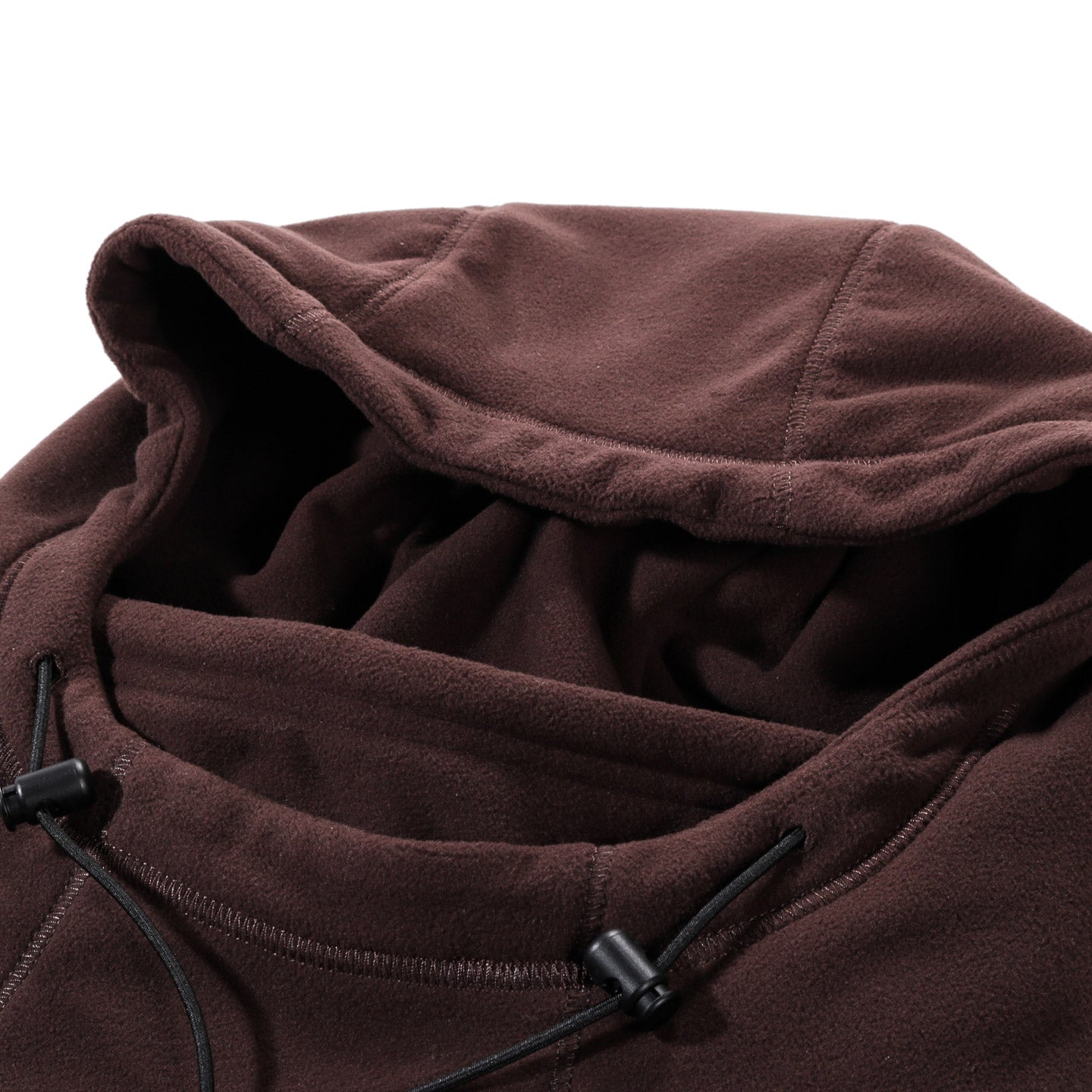 COMME DES GARCONS HOMME K401 POLARTEC WIND PRO HOOD BROWN