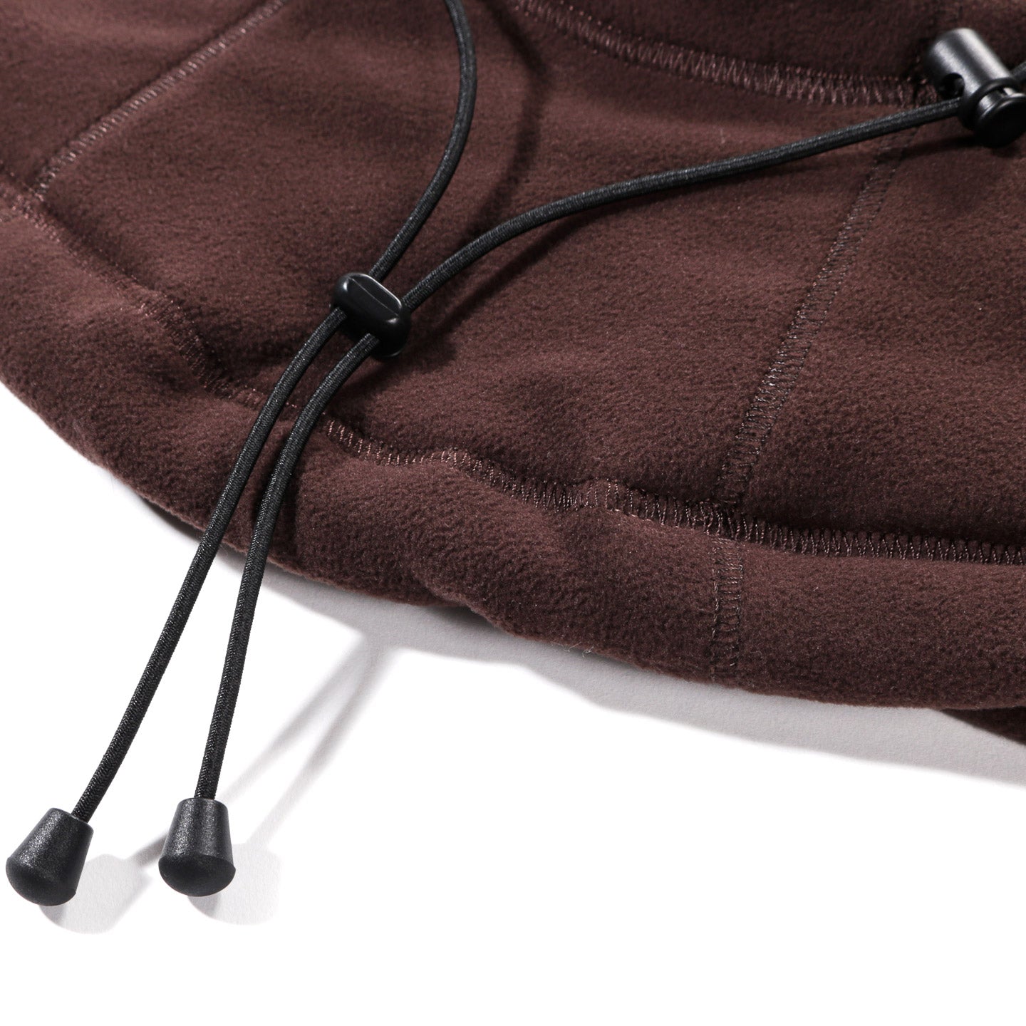 COMME DES GARCONS HOMME K401 POLARTEC WIND PRO HOOD BROWN