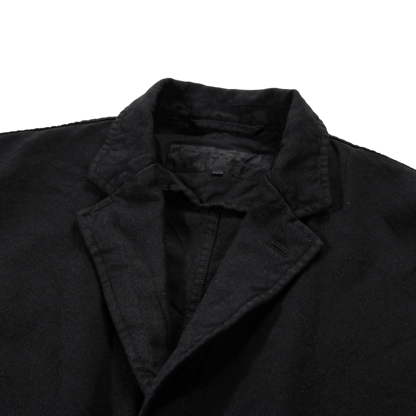 COMME DES GARCONS HOMME J033 POLY SERGE SPORT JACKET BLACK