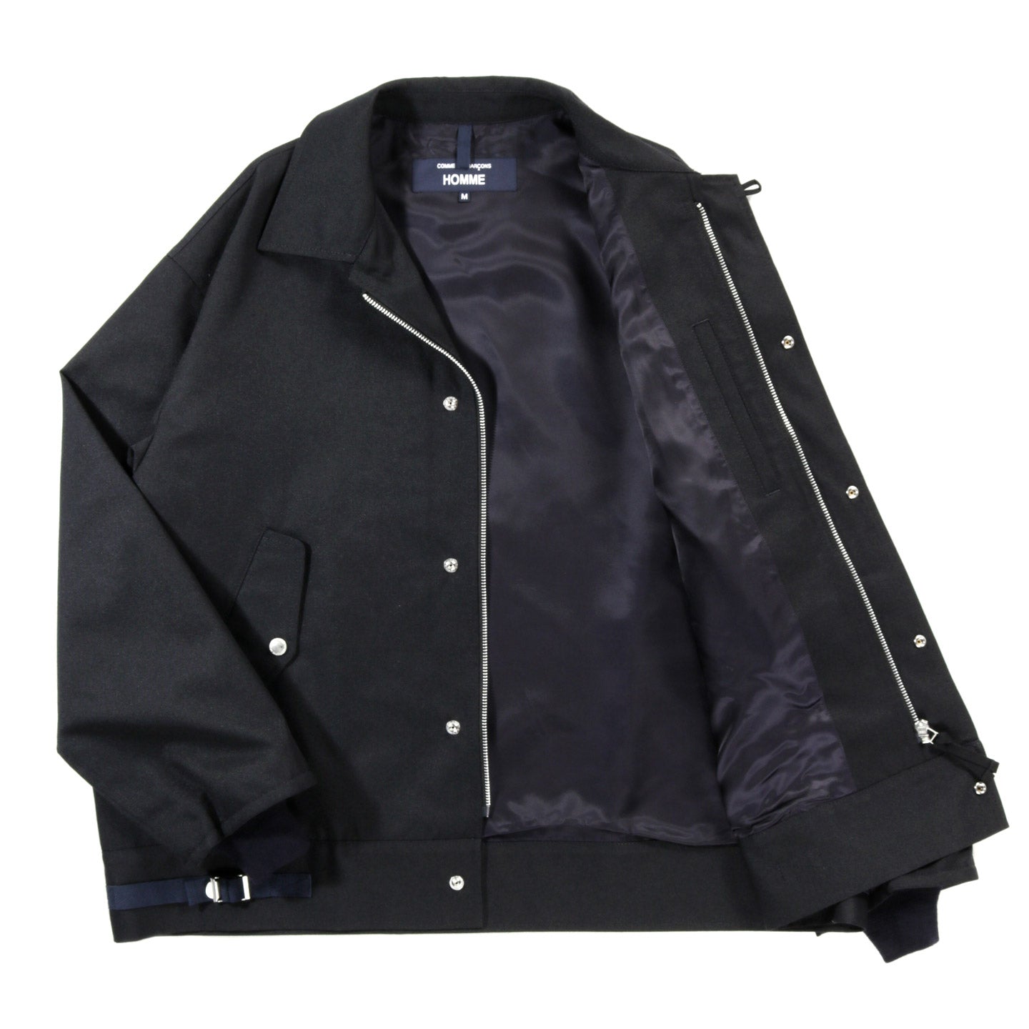 COMME DES GARCONS HOMME J002 WOOL JACKET DARK NAVY