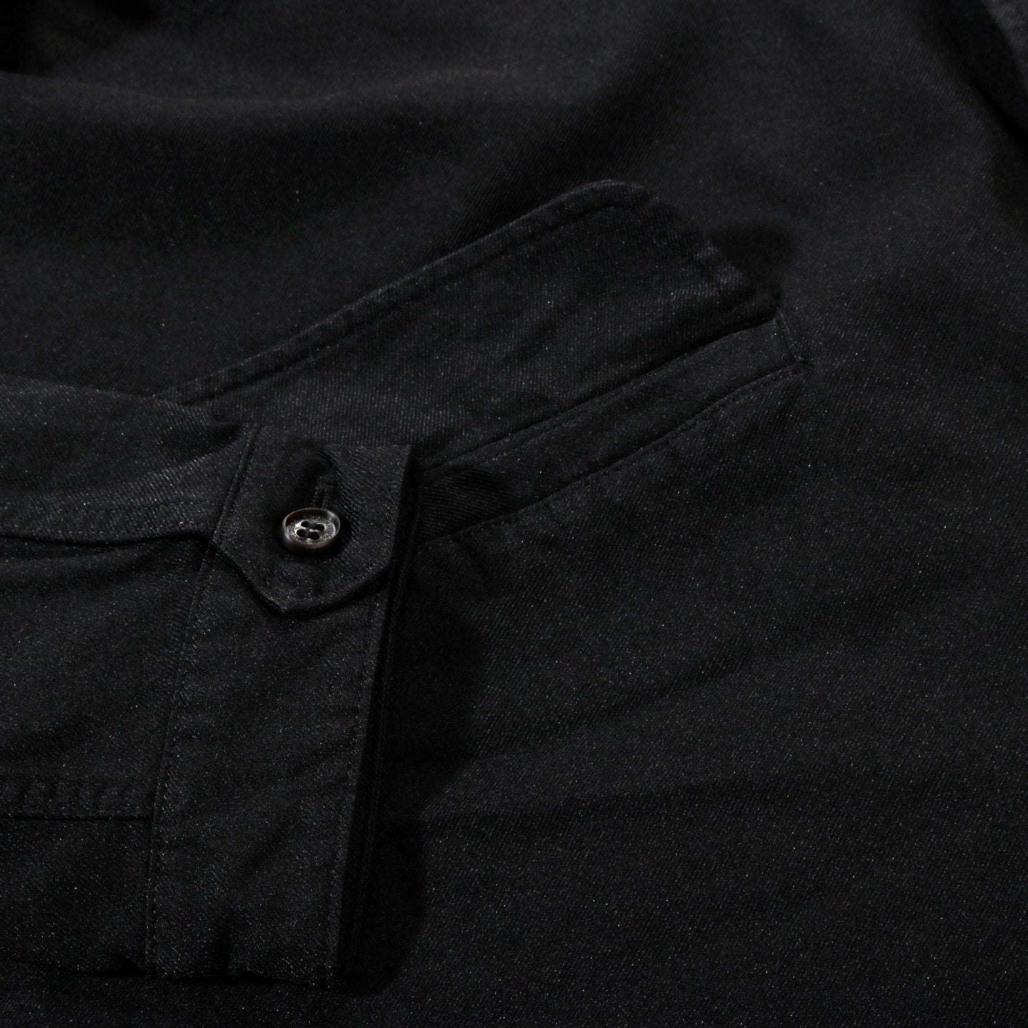 COMME DES GARCONS HOMME J033 POLY SERGE SPORT JACKET BLACK