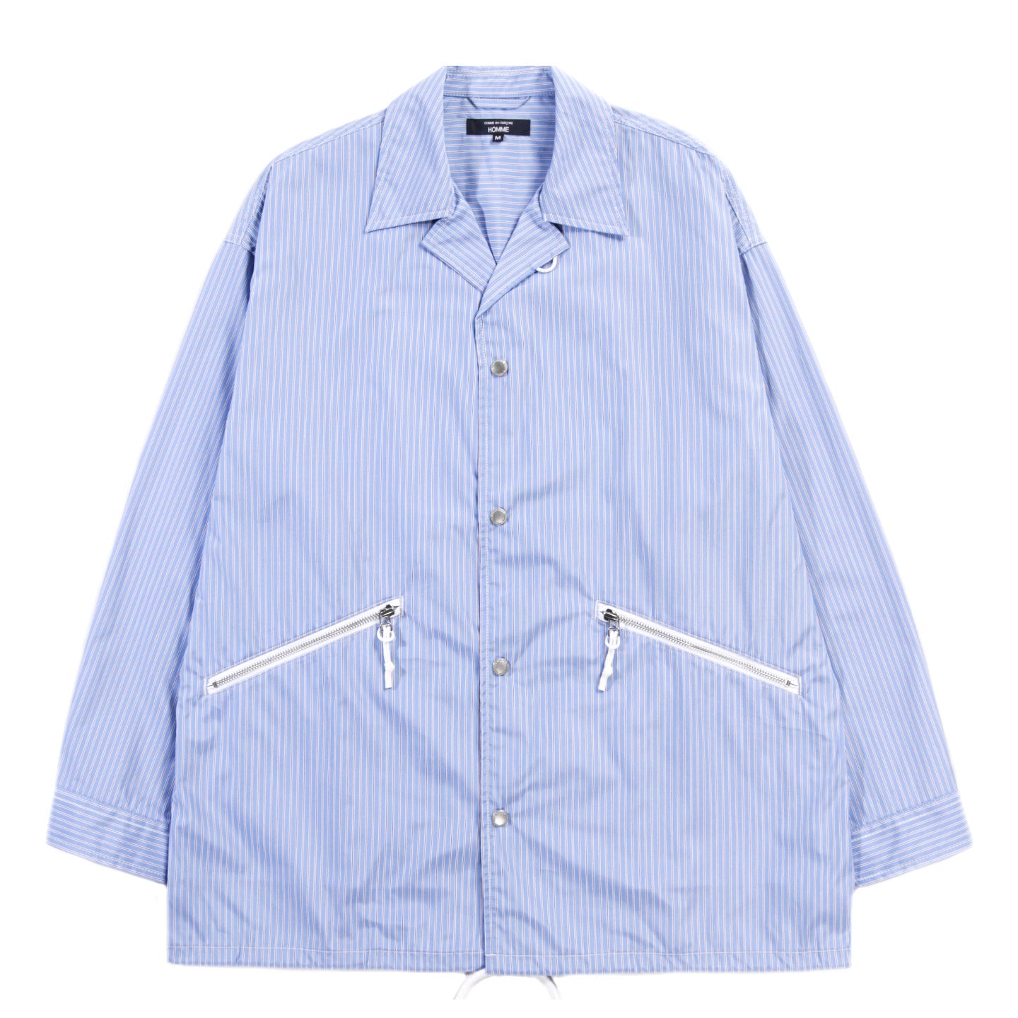 COMME DES GARCONS HOMME B006 SHIRTING JACKET NAVY / SAX / WHITE
