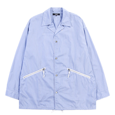 COMME DES GARCONS HOMME B006 SHIRTING JACKET NAVY / SAX / WHITE