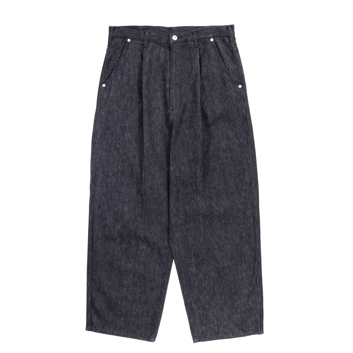 COMME DES GARCONS HOMME P026 PLEATED DENIM PANT INDIGO