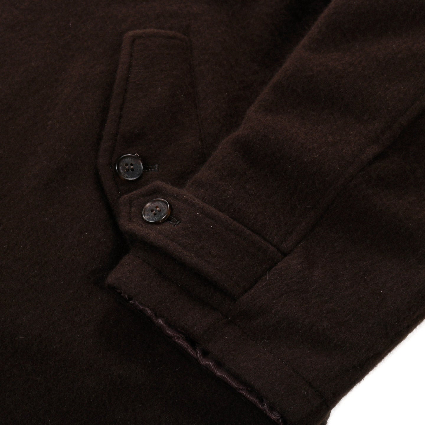 COMME DES GARCONS HOMME J024 REVERSIBLE QUILTED WOOL JACKET BROWN