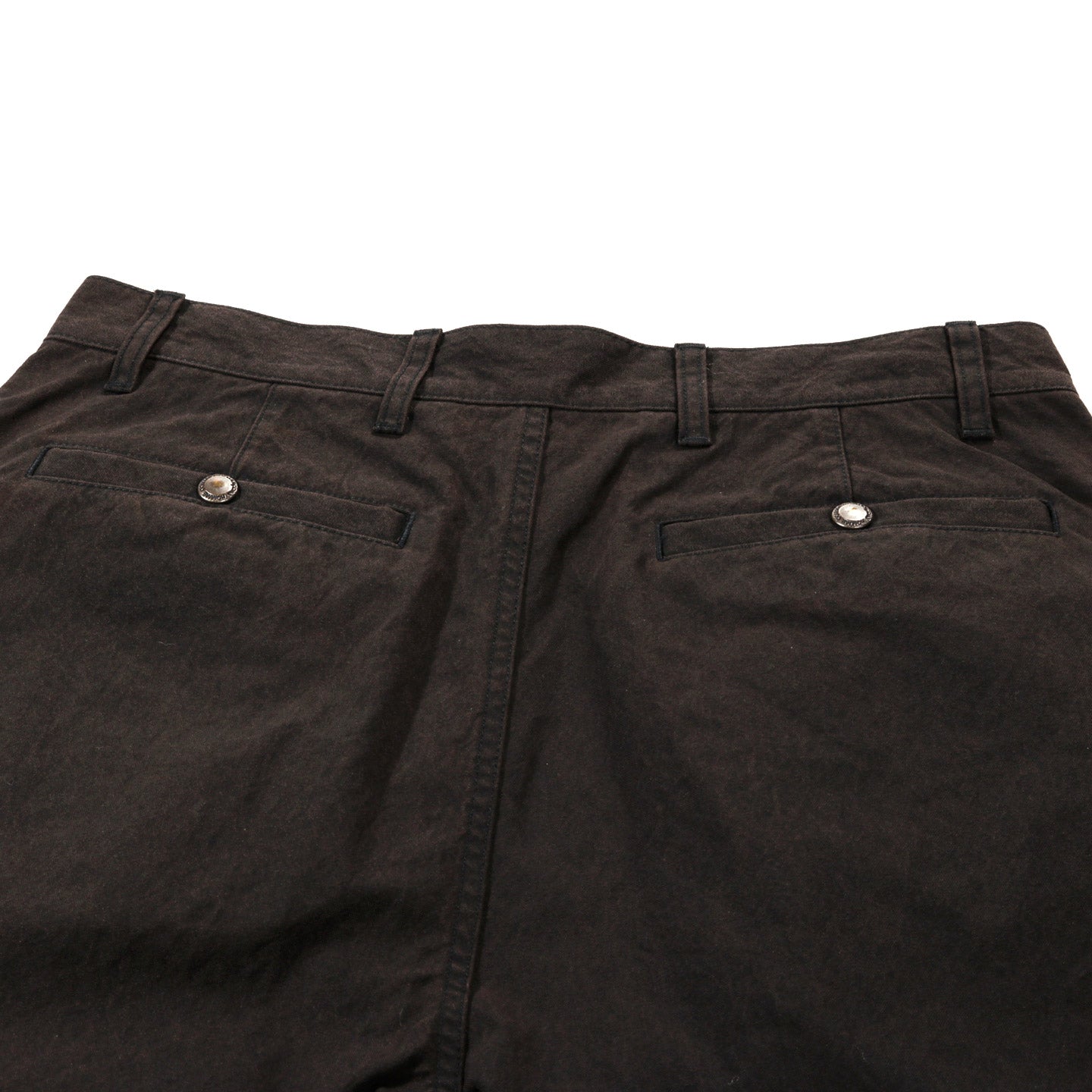 COMME DES GARCONS HOMME P003 NYLON PLEATED PANT BROWN