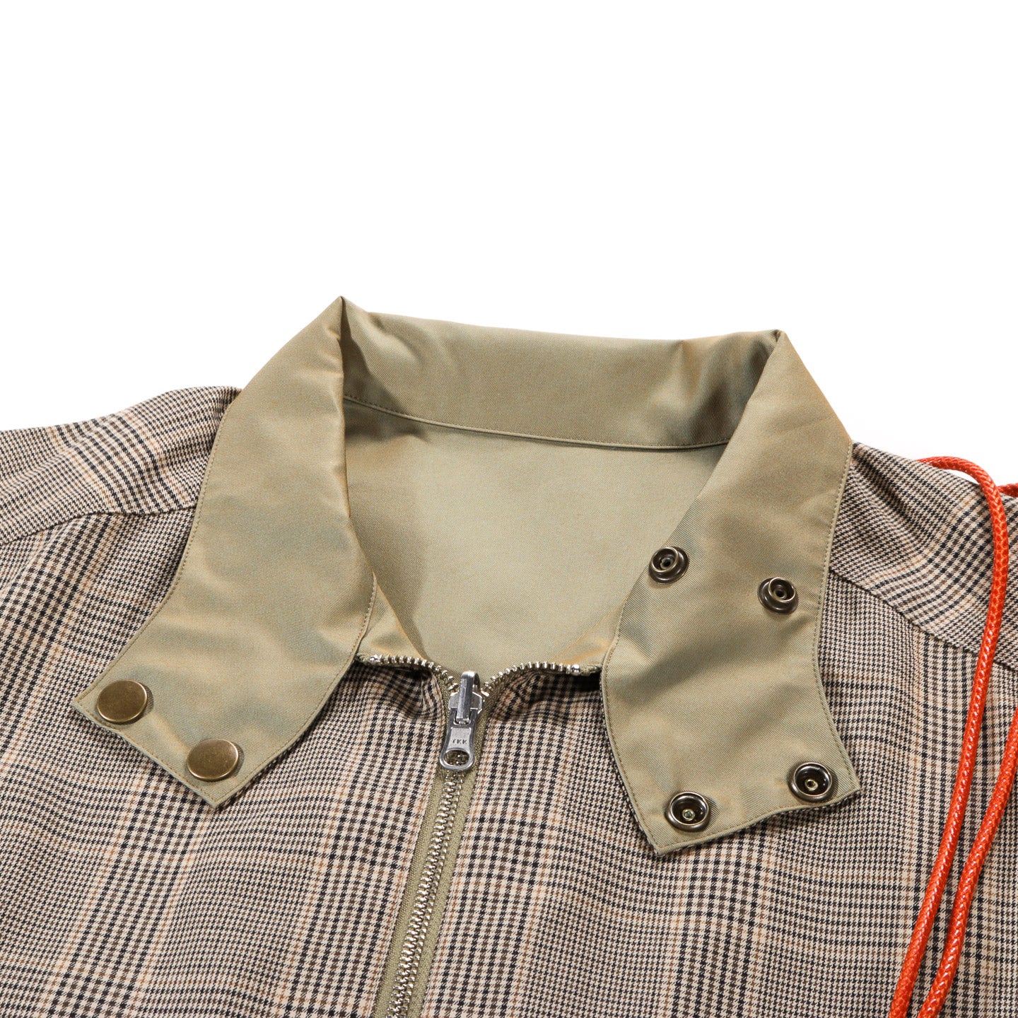 COGNOMEN REVERSIBLE HARRINGTON VEST BEIGE