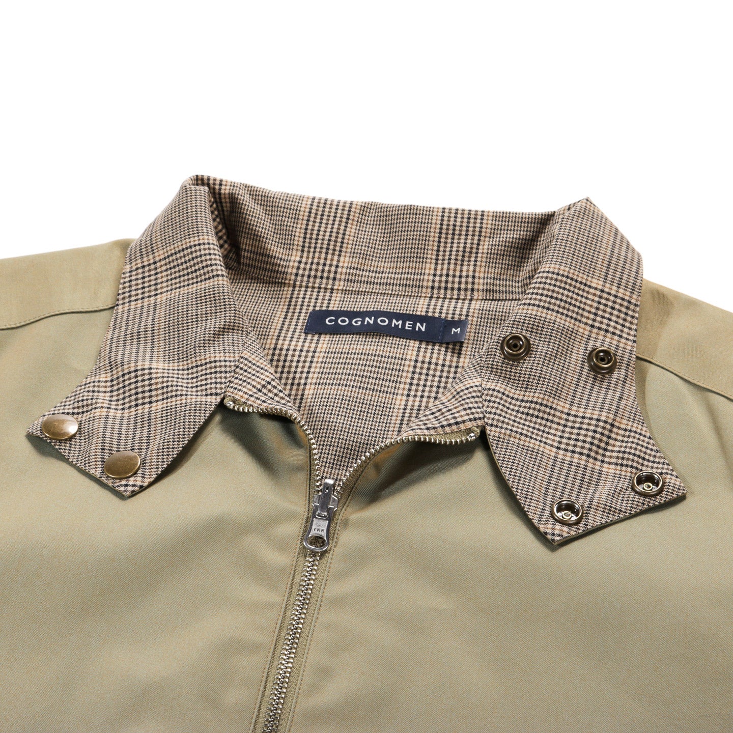 COGNOMEN REVERSIBLE HARRINGTON VEST BEIGE