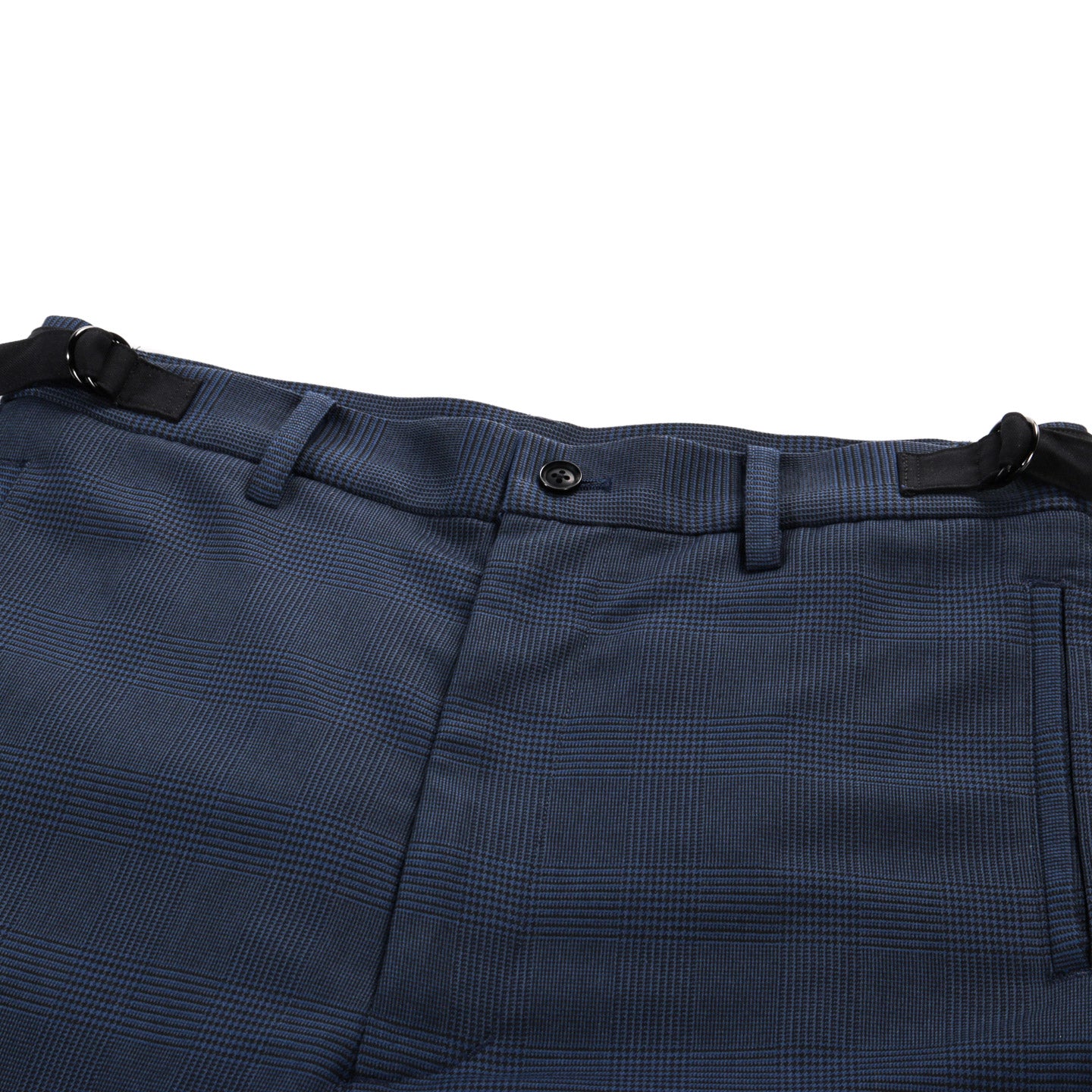 COGNOMEN PLEATED LAYERED PANTS NAVY