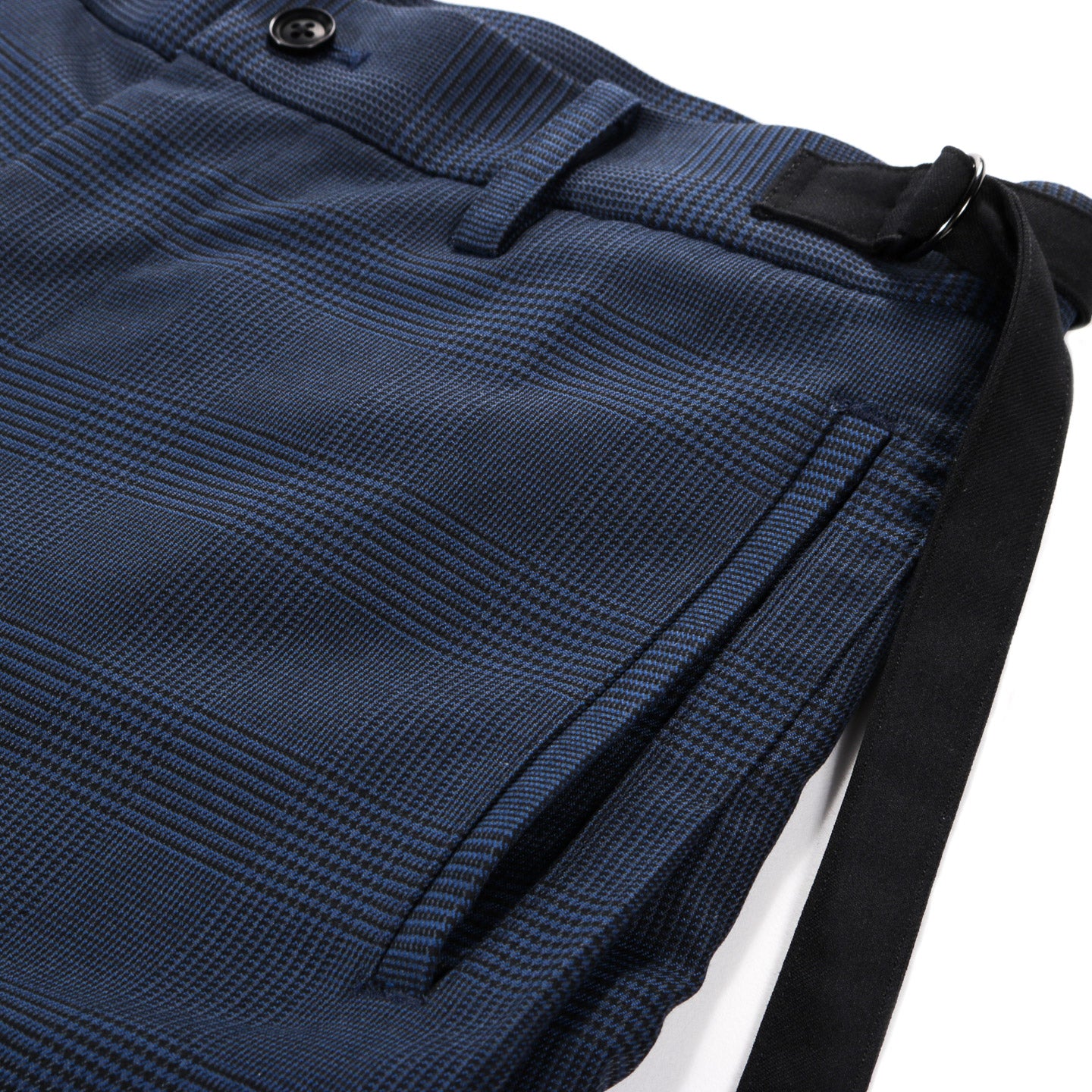 COGNOMEN PLEATED LAYERED PANTS NAVY