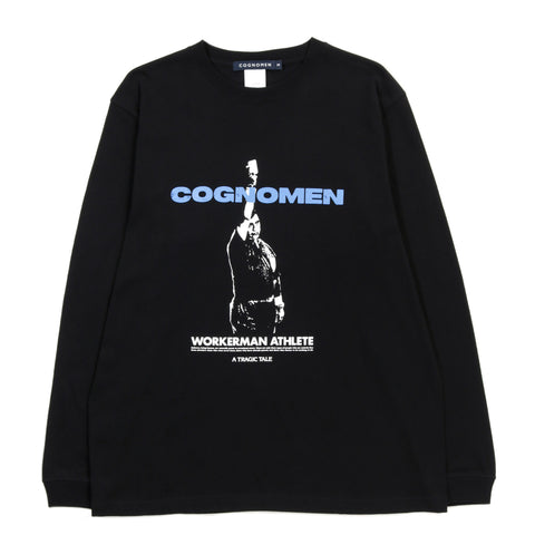 COGNOMEN WORKERMAN ATHLETE LS T-SHIRT BLACK