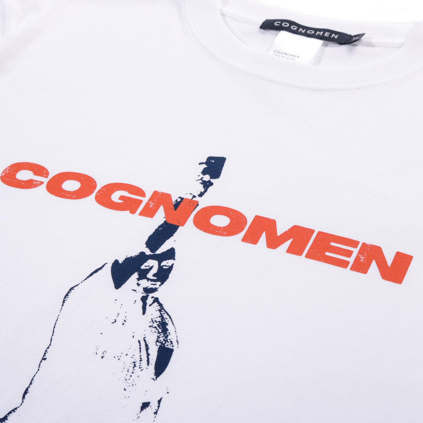 COGNOMEN WORKERMAN ATHLETE LS T-SHIRT WHITE