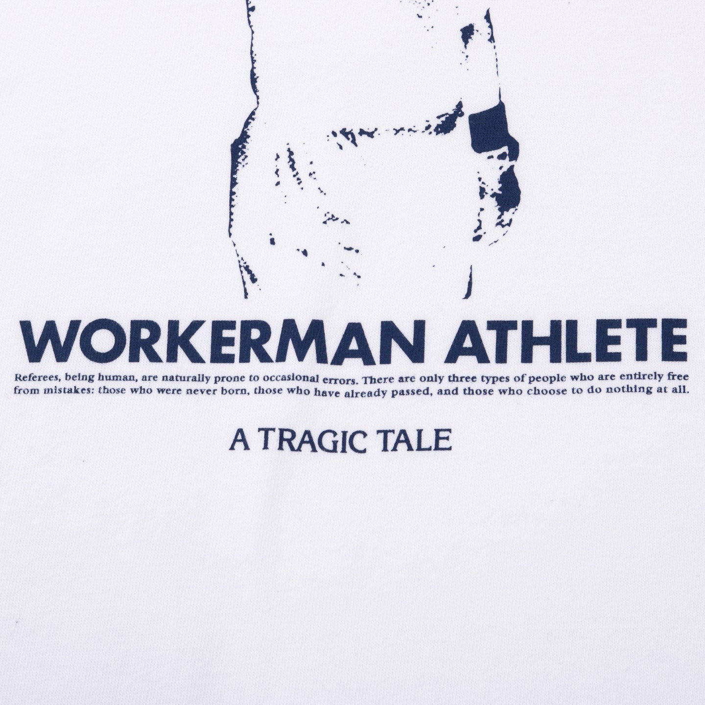 COGNOMEN WORKERMAN ATHLETE LS T-SHIRT WHITE