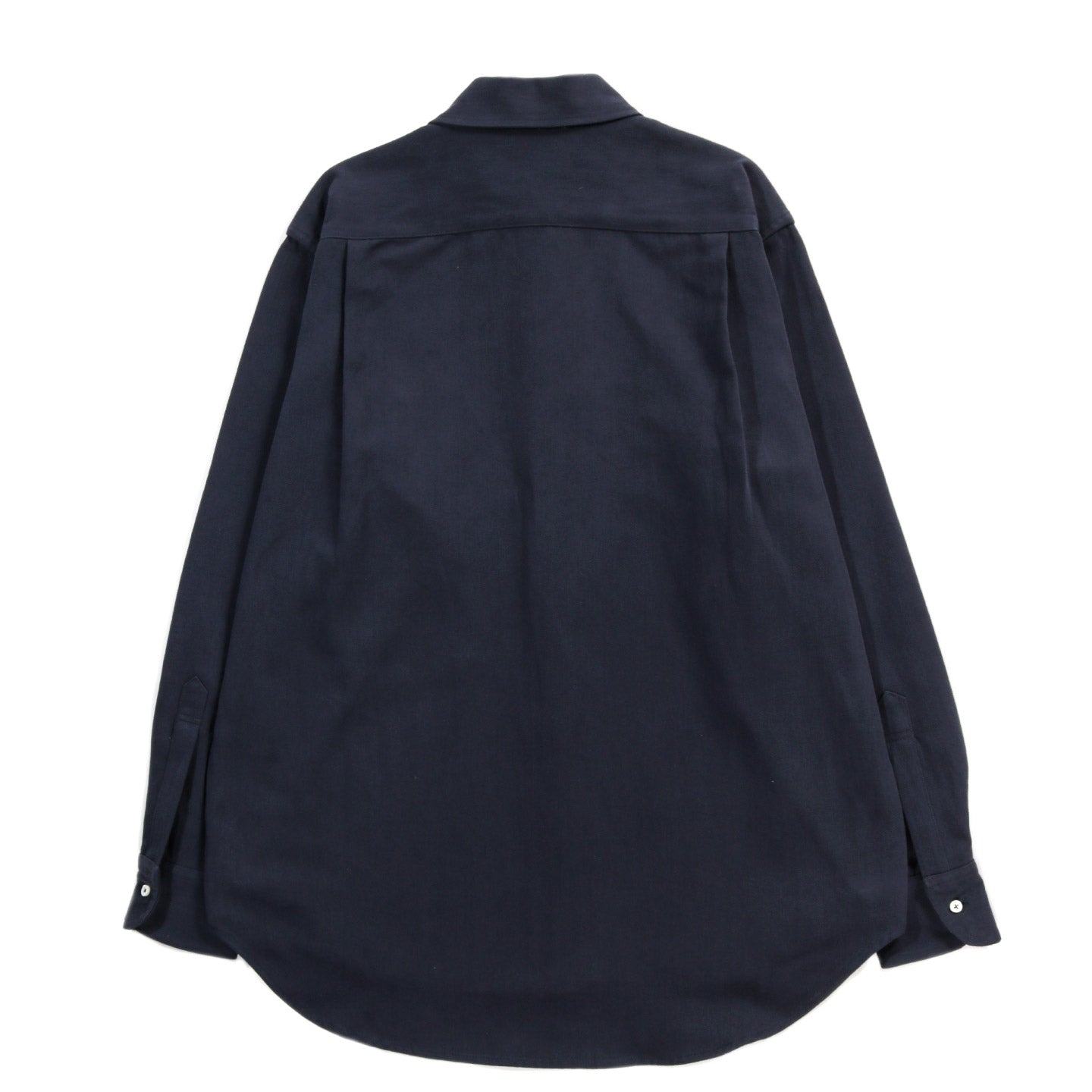 CSILLAG HEAVY COTTON / LINEN OVER-SHIRT NAVY