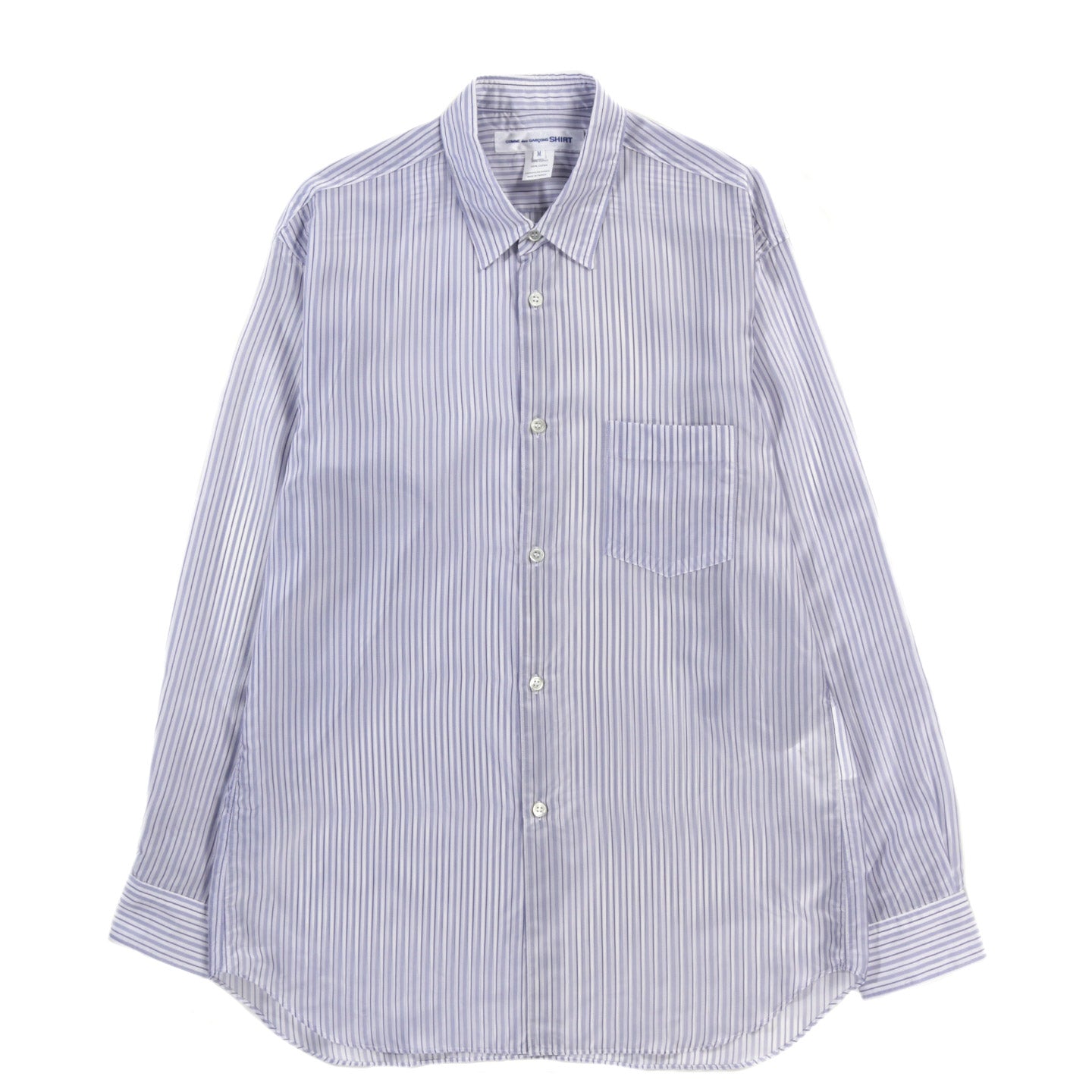 comme de garcons dress shirt COMME DES GARCONS SHIRT FOREVER B142 NARROW CLASSIC CUPRA STRIPE 6