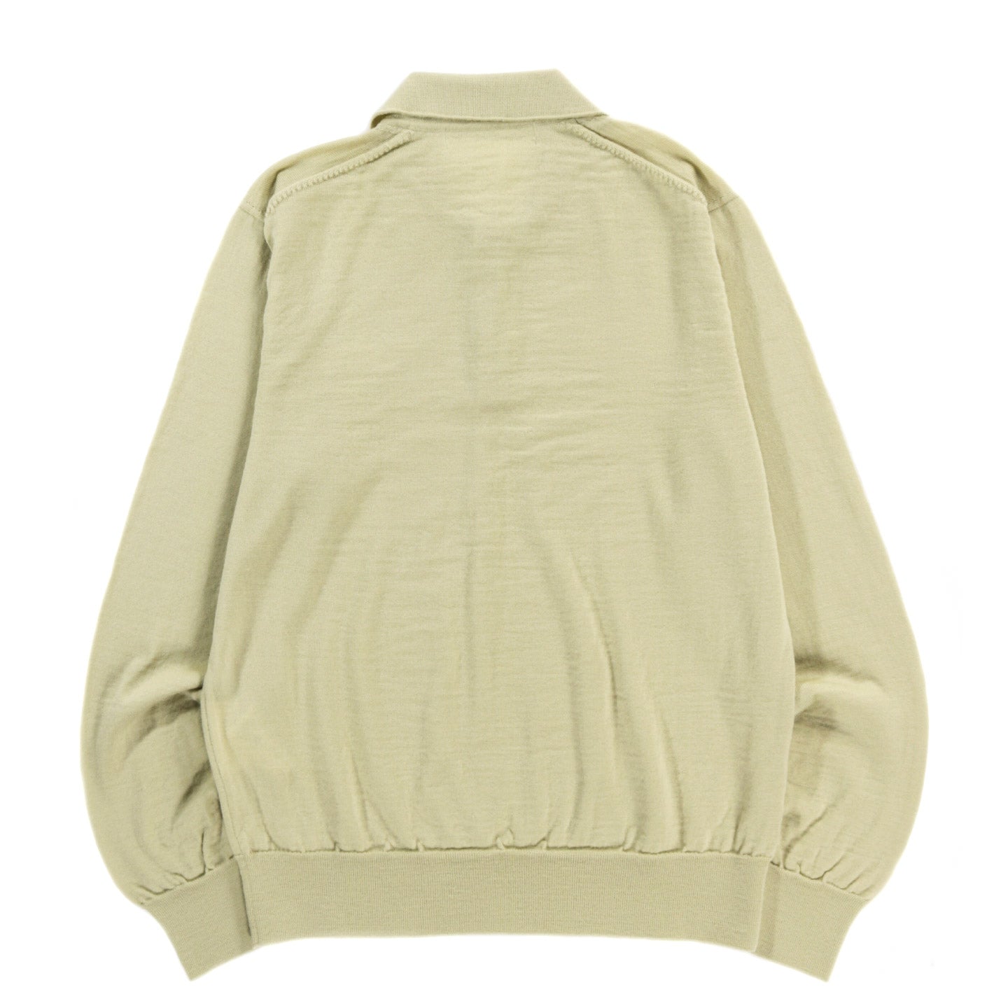 COMME DES GARCONS SHIRT N007 POLO SWEATER LIGHT GREEN