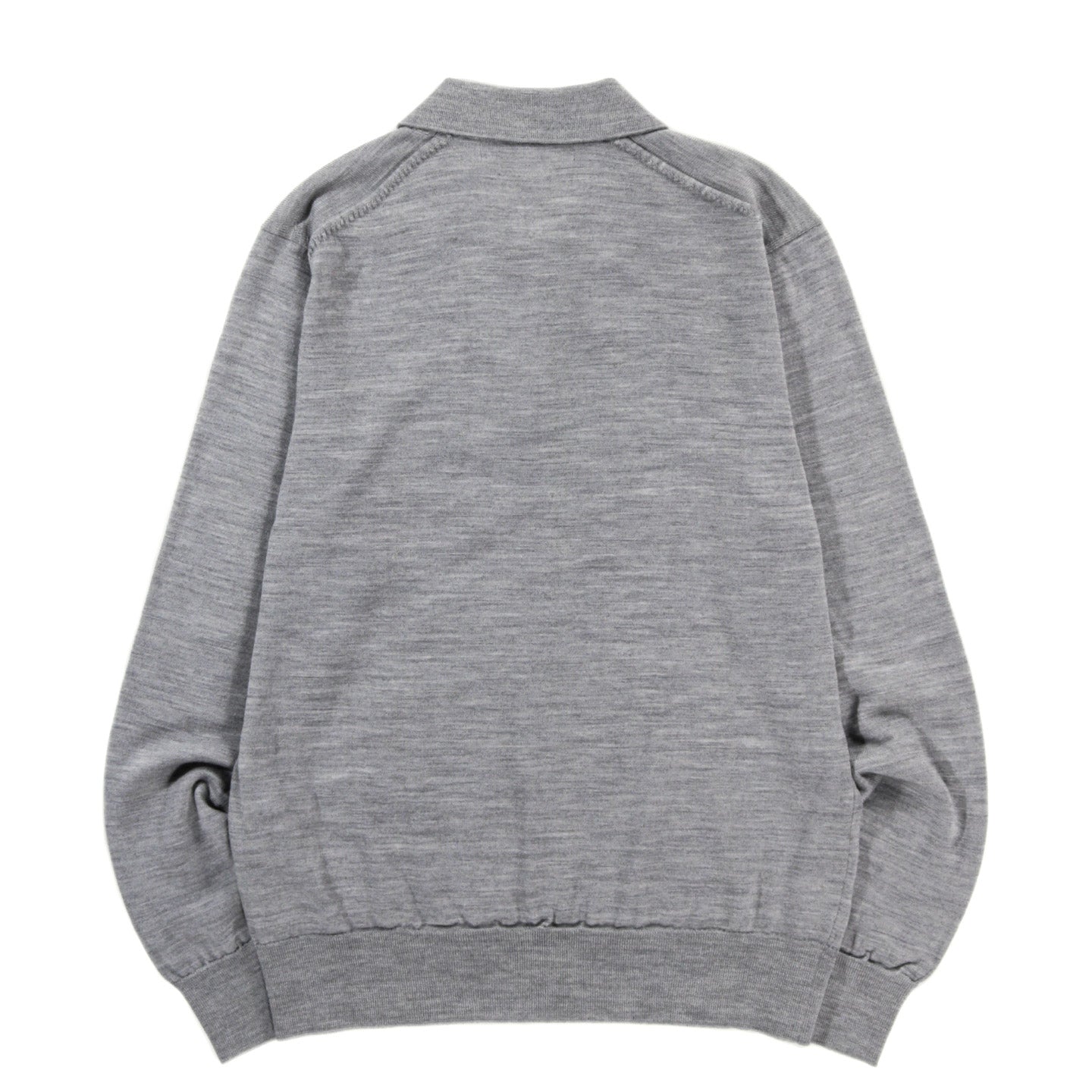 COMME DES GARCONS SHIRT N007 POLO SWEATER GREY